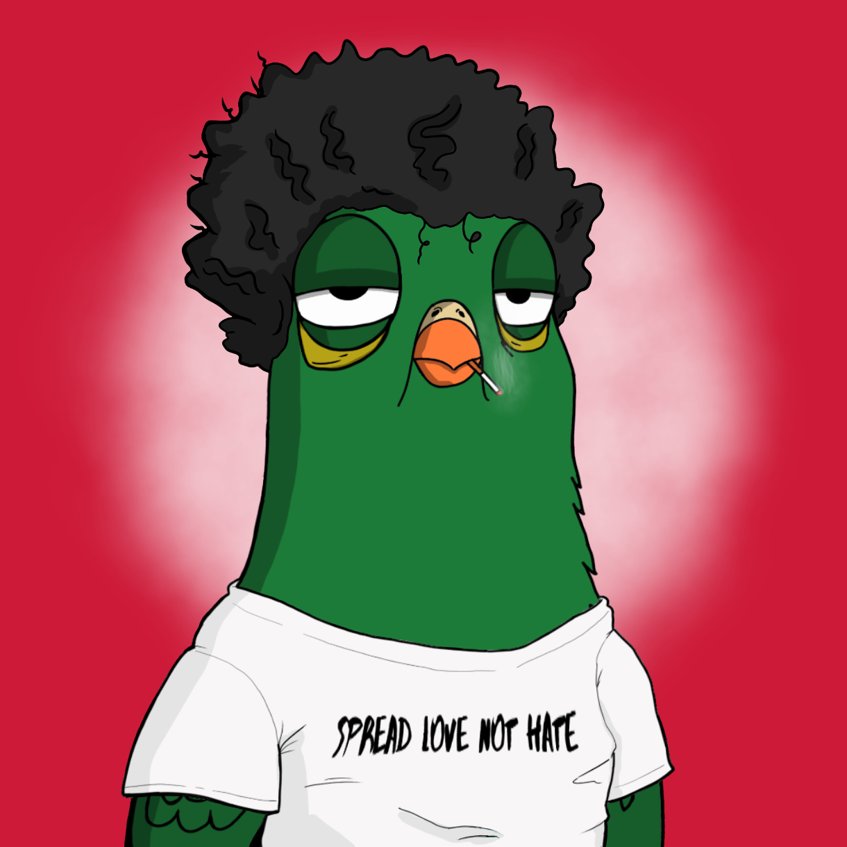 Ghetto Pigeons #0015 NFT on Algorand