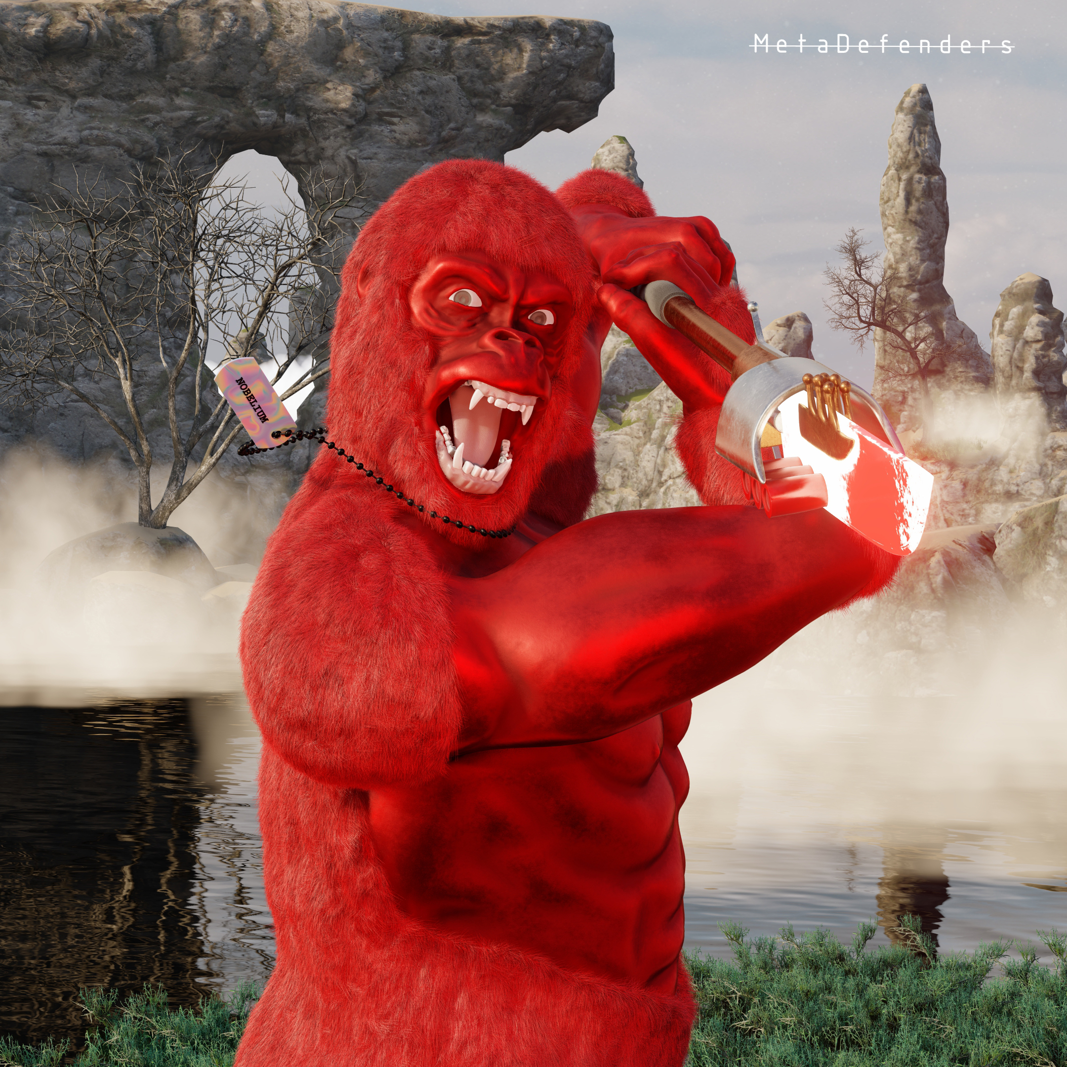 MetaDefender#71 NFT on Algorand