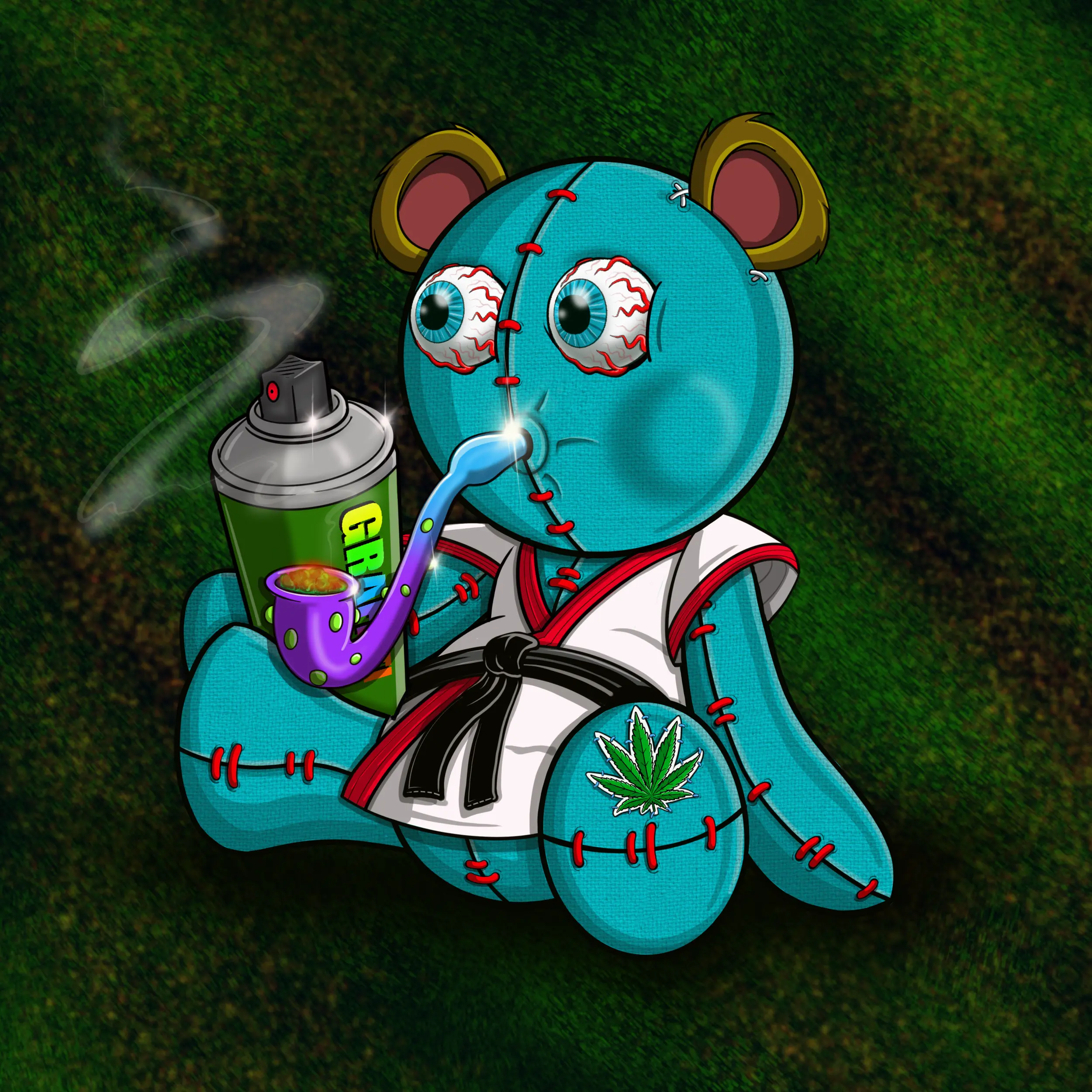 Trippy Stitch #1005 NFT on Algorand