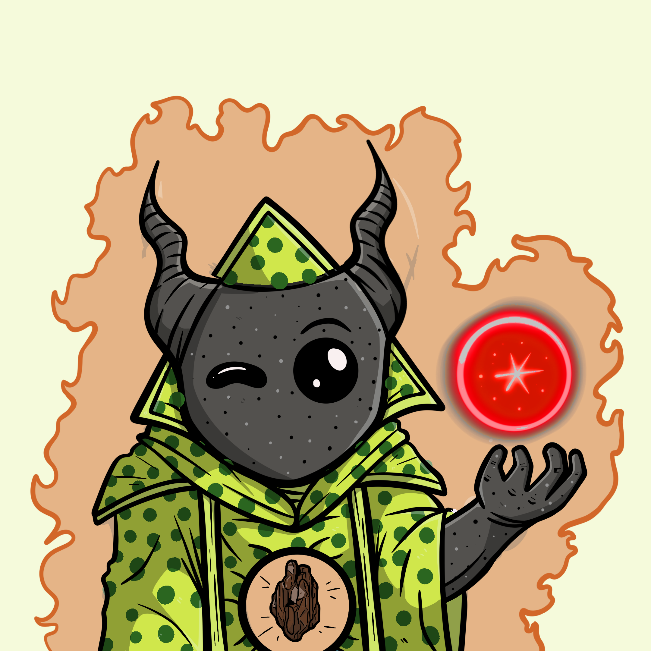 Vivip Wizard #0021 NFT on Algorand