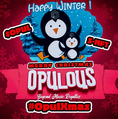 Happy Winter OPULOUS Penguins