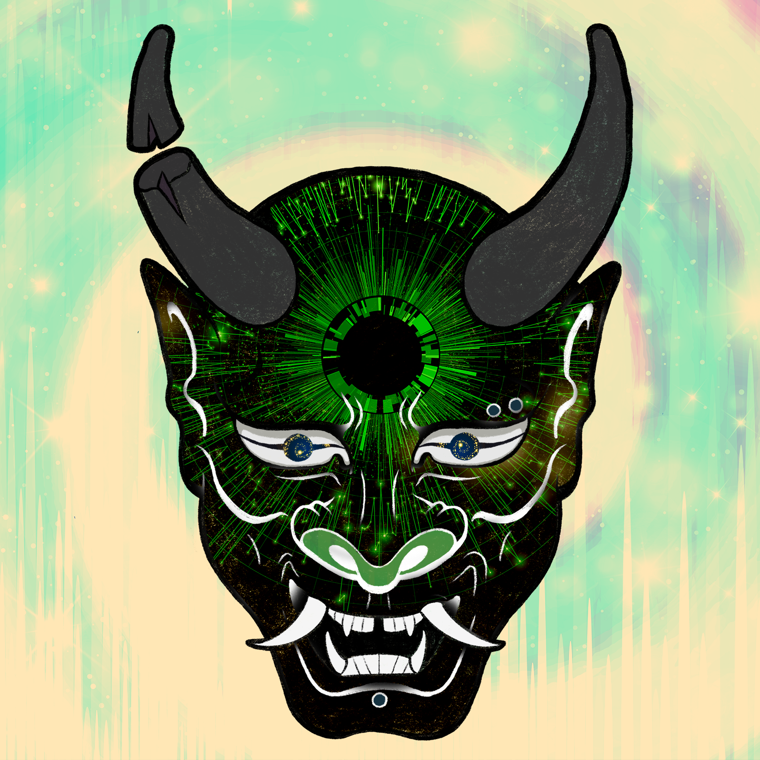 OniSplashArt #3 NFT on Algorand