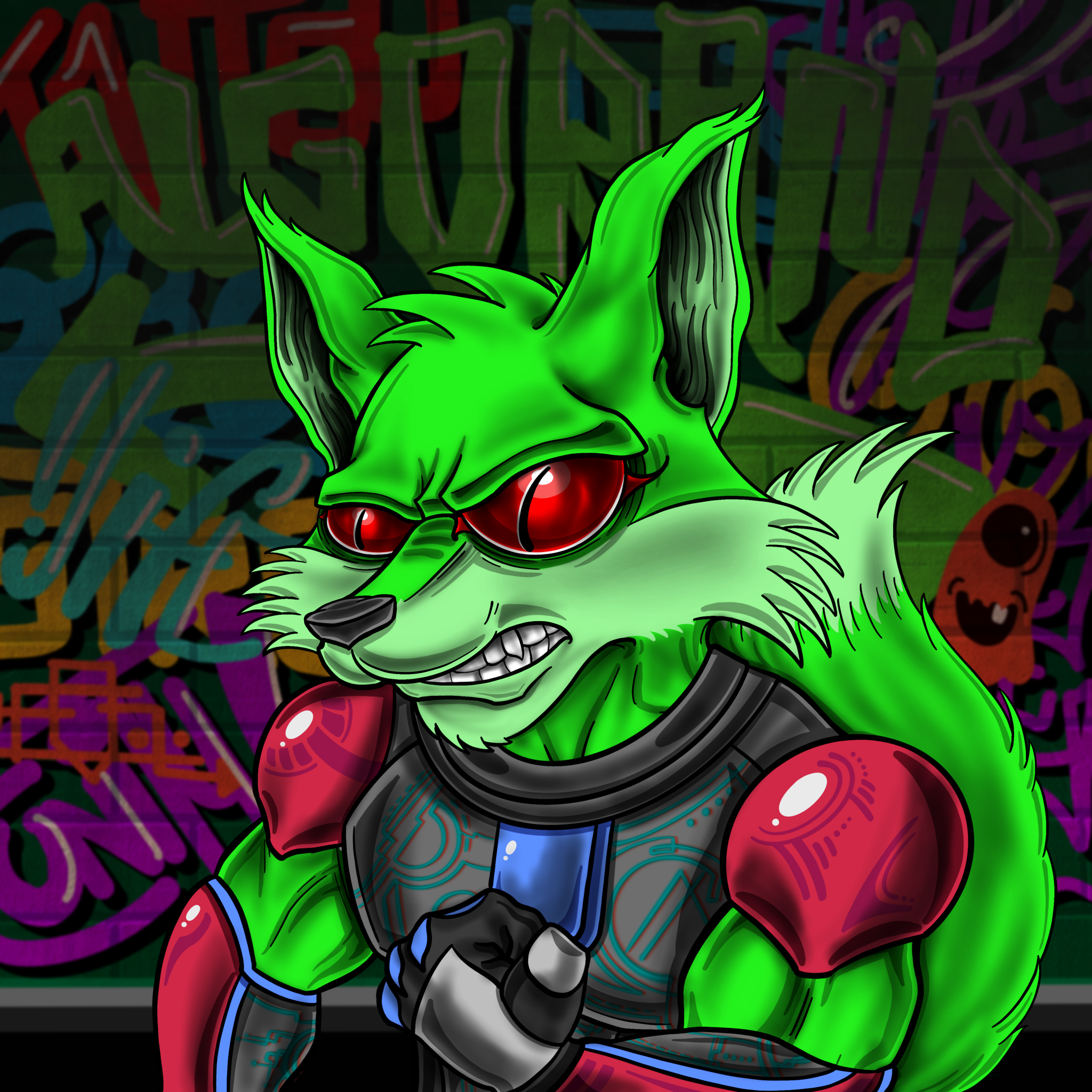 AlgoFoxCREW #550 NFT on Algorand