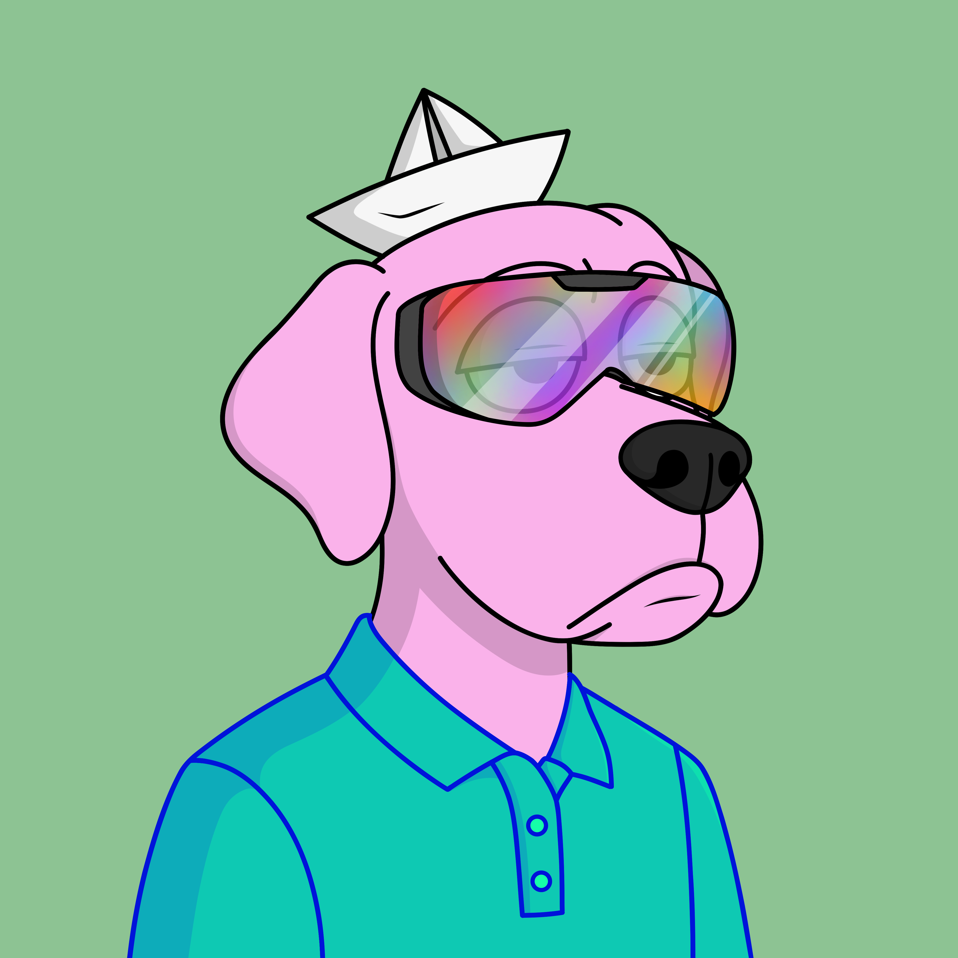 Dapper Dog 93 NFT on Algorand