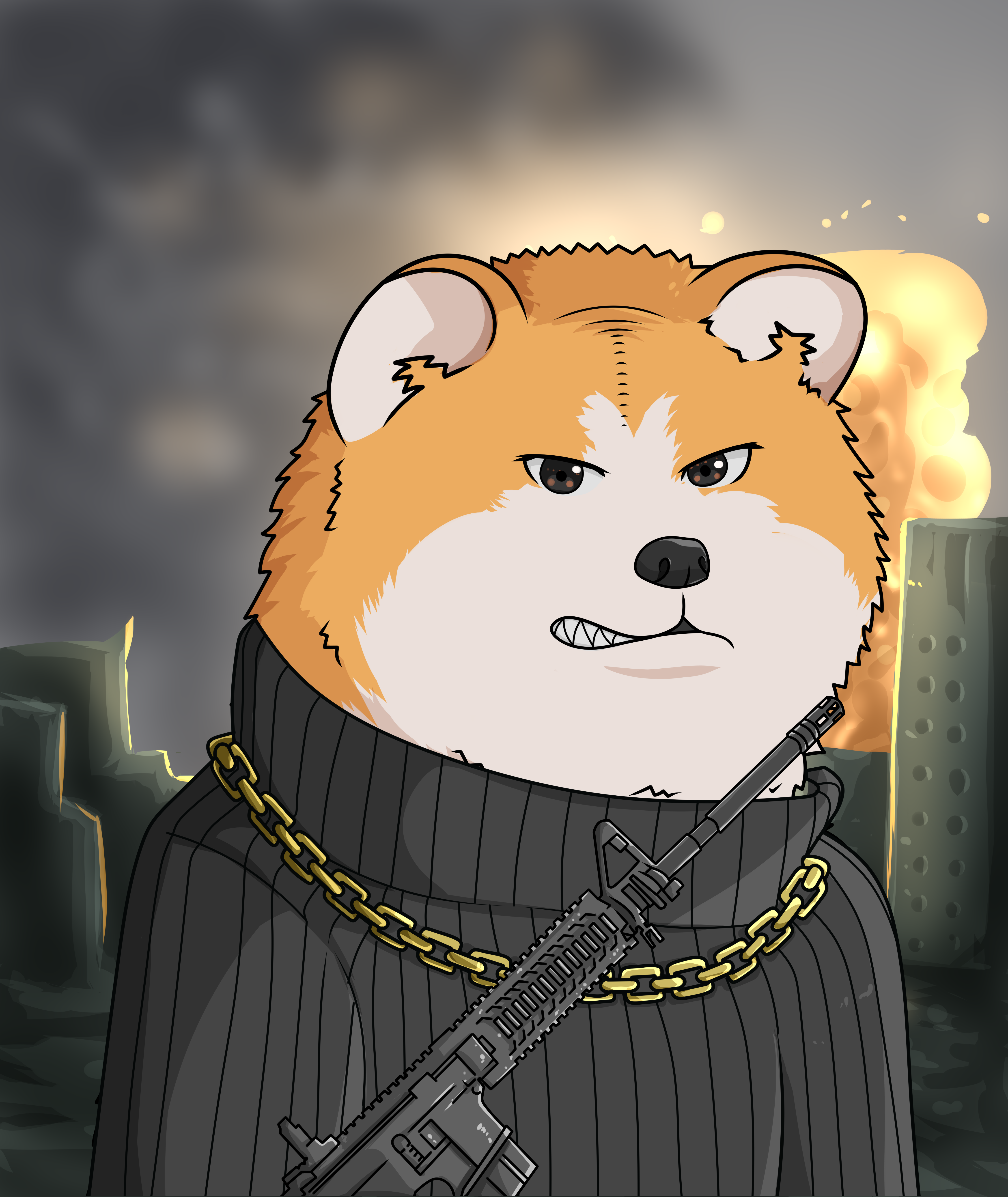 Moon Inu 18 NFT on Algorand