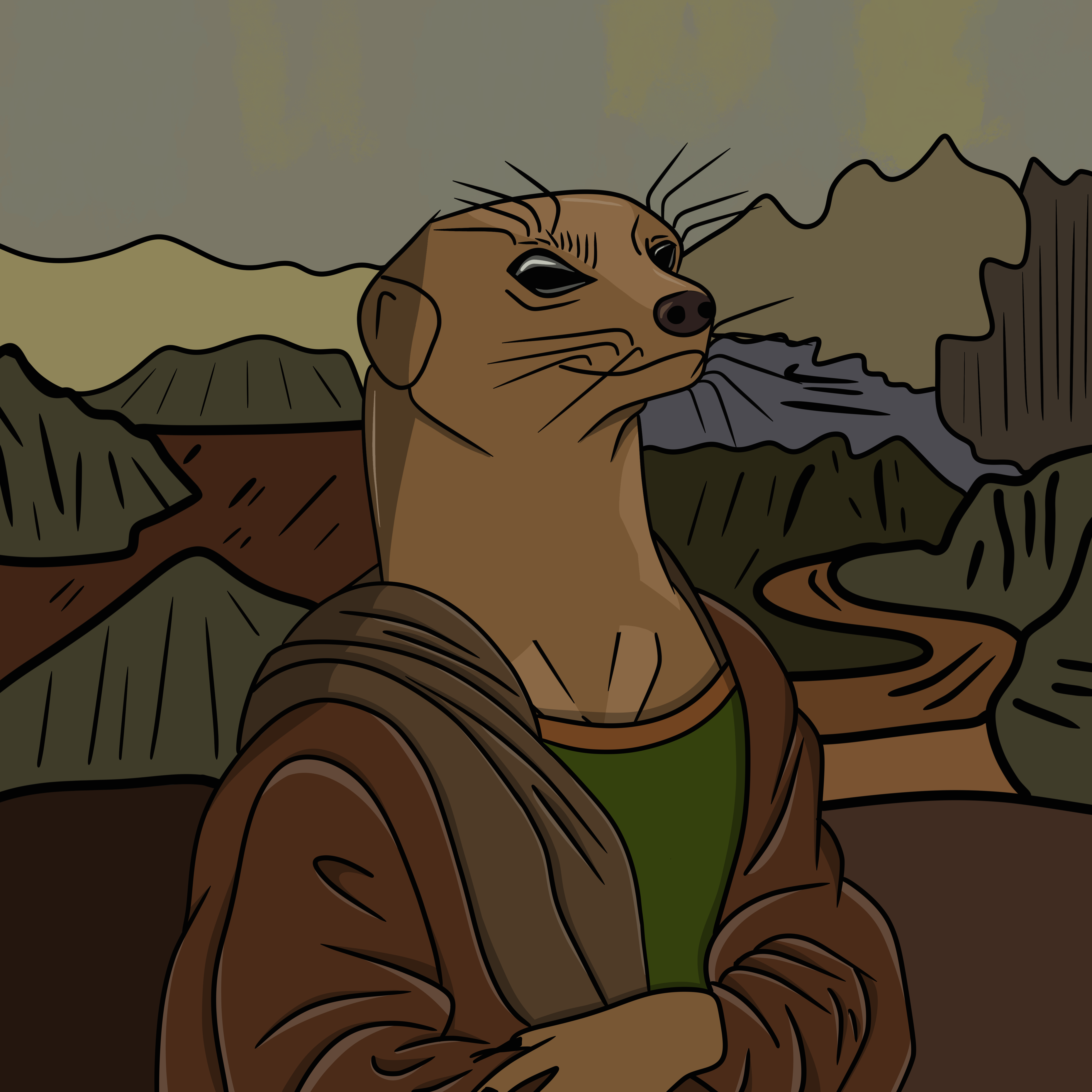 Meerkat #051 NFT on Algorand