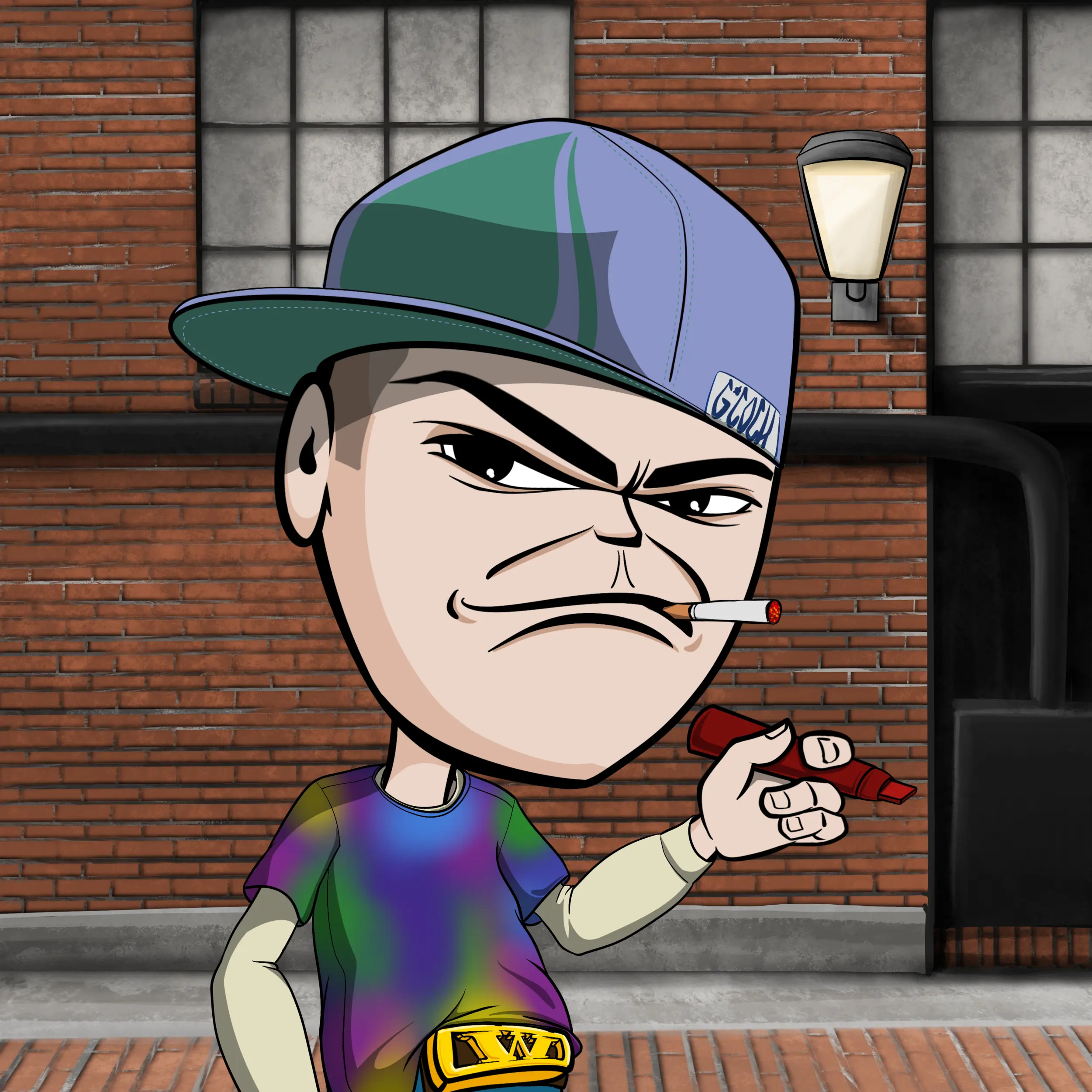 CoolCockGangs #63 NFT on Algorand