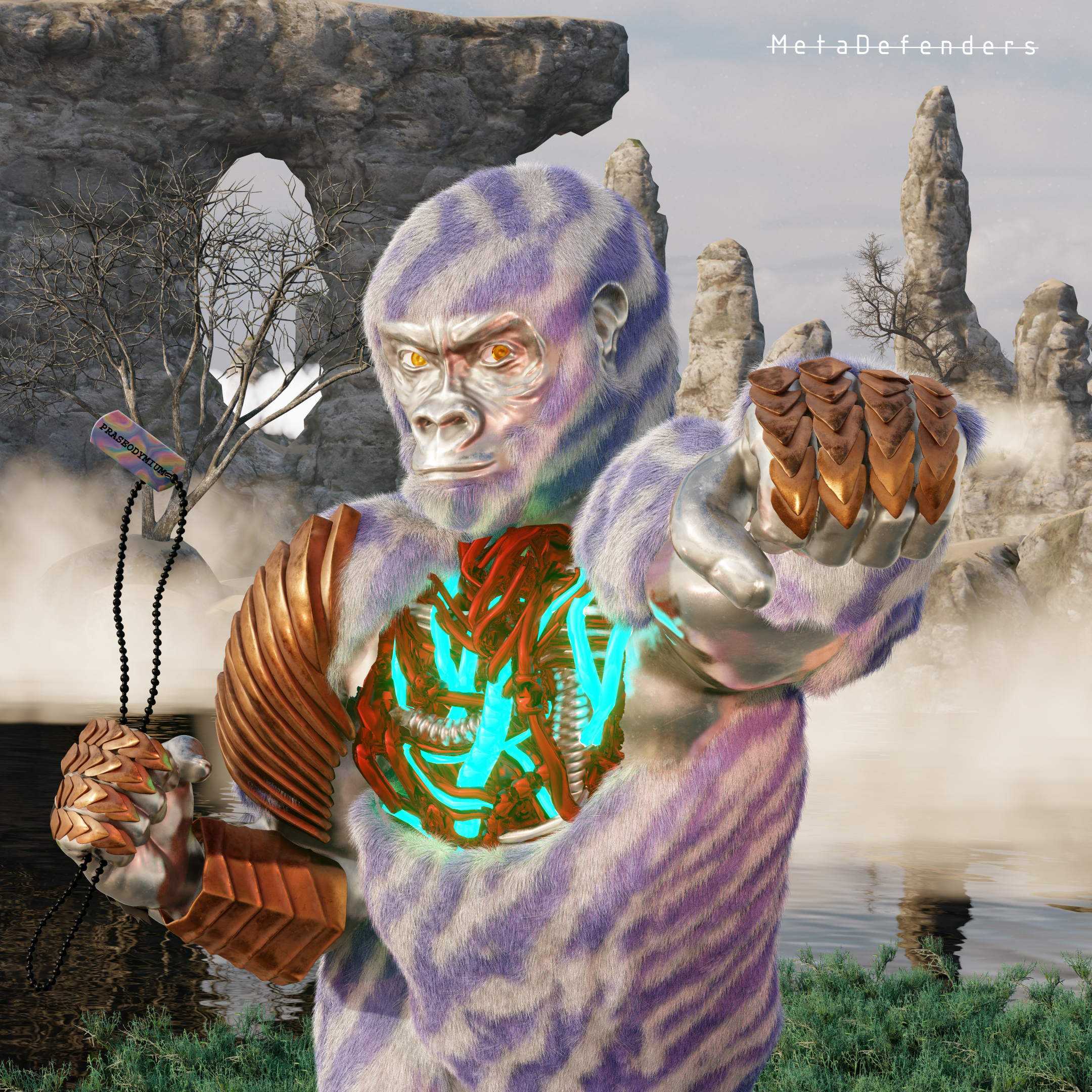 MetaDefender#34 NFT on Algorand