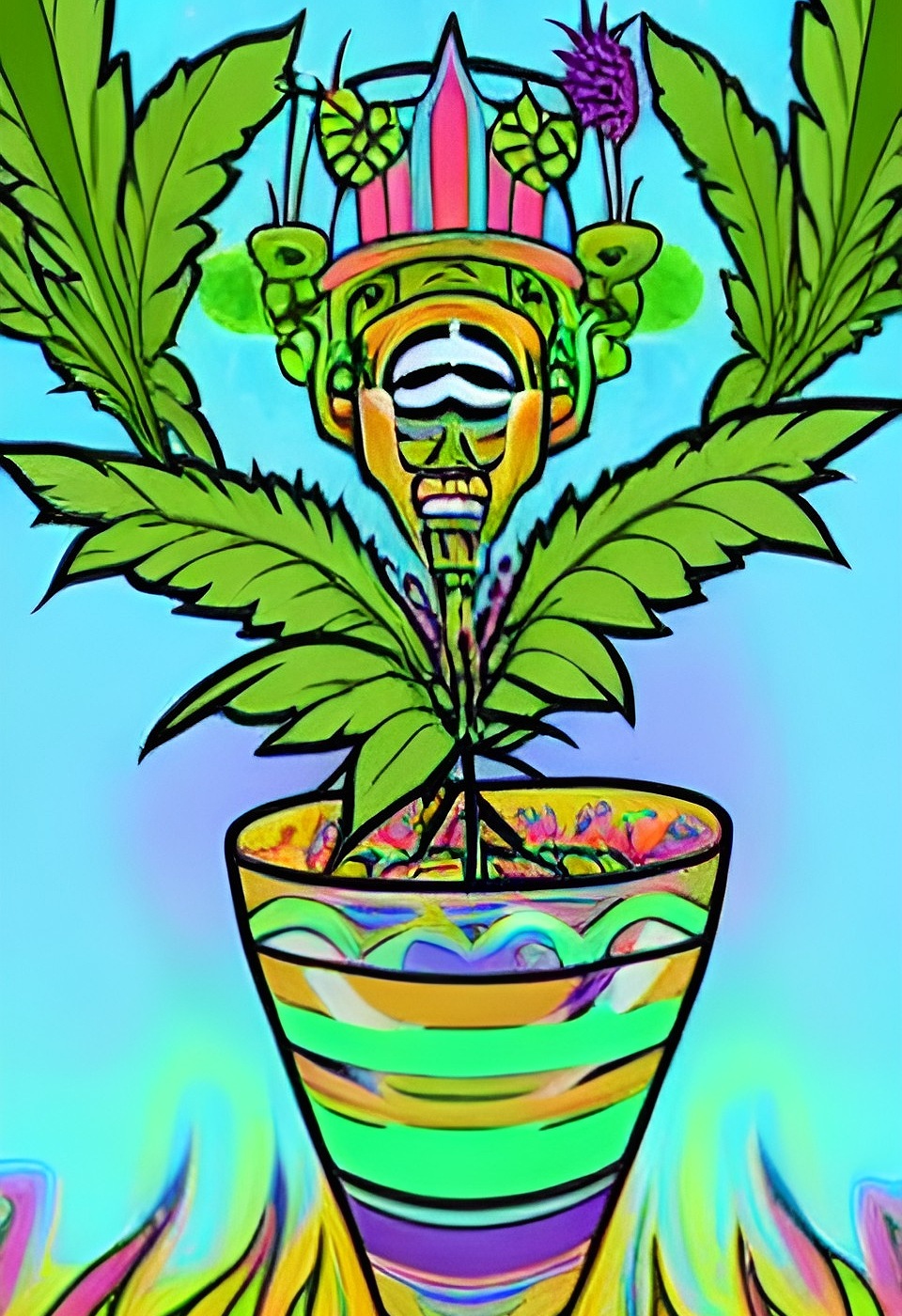 AI Pothead #41 NFT on Algorand