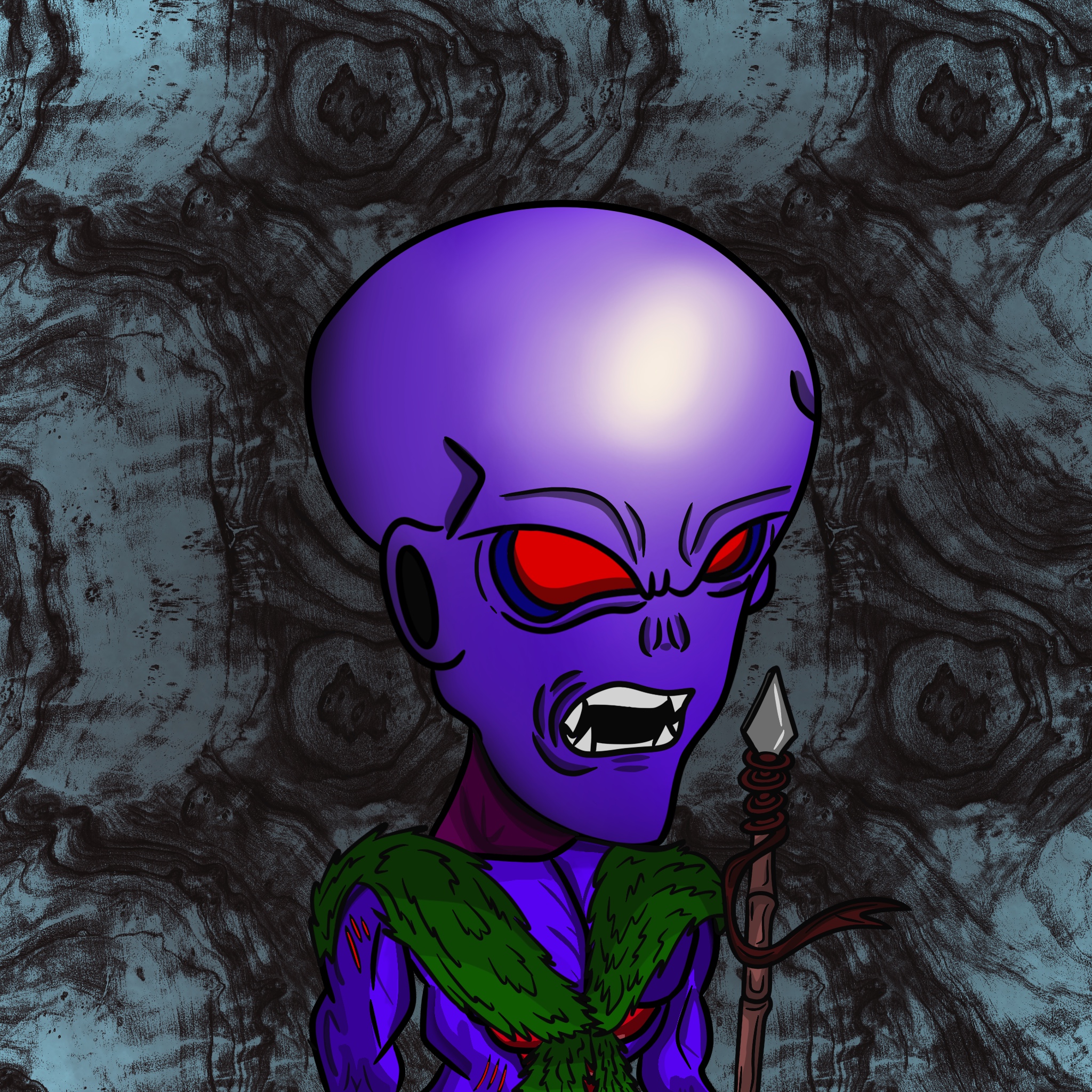 Alien ARTicles 29 NFT on Algorand