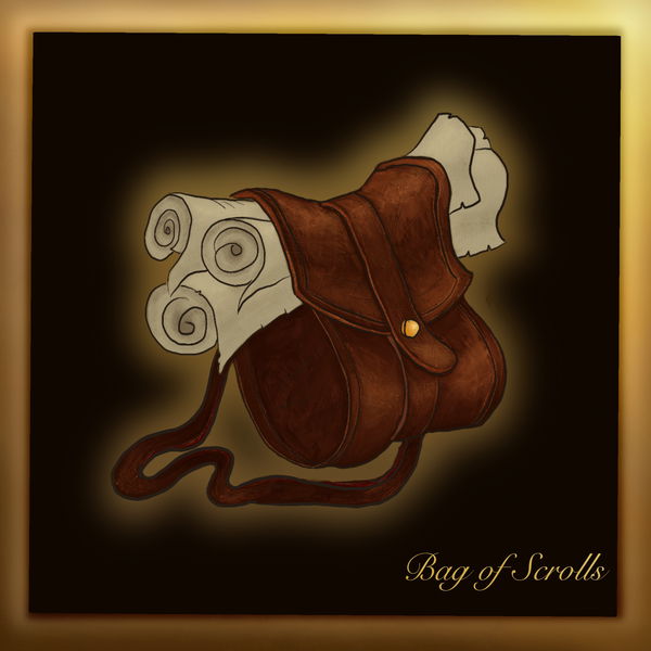 An image of Bag of Scrolls (gold)