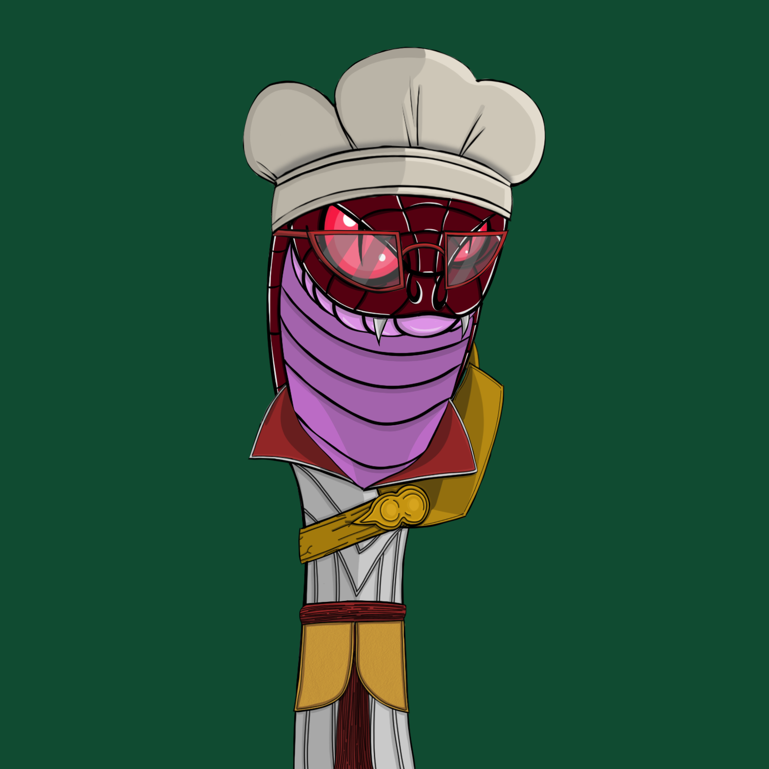 The Snake Cartel #588 NFT on Algorand