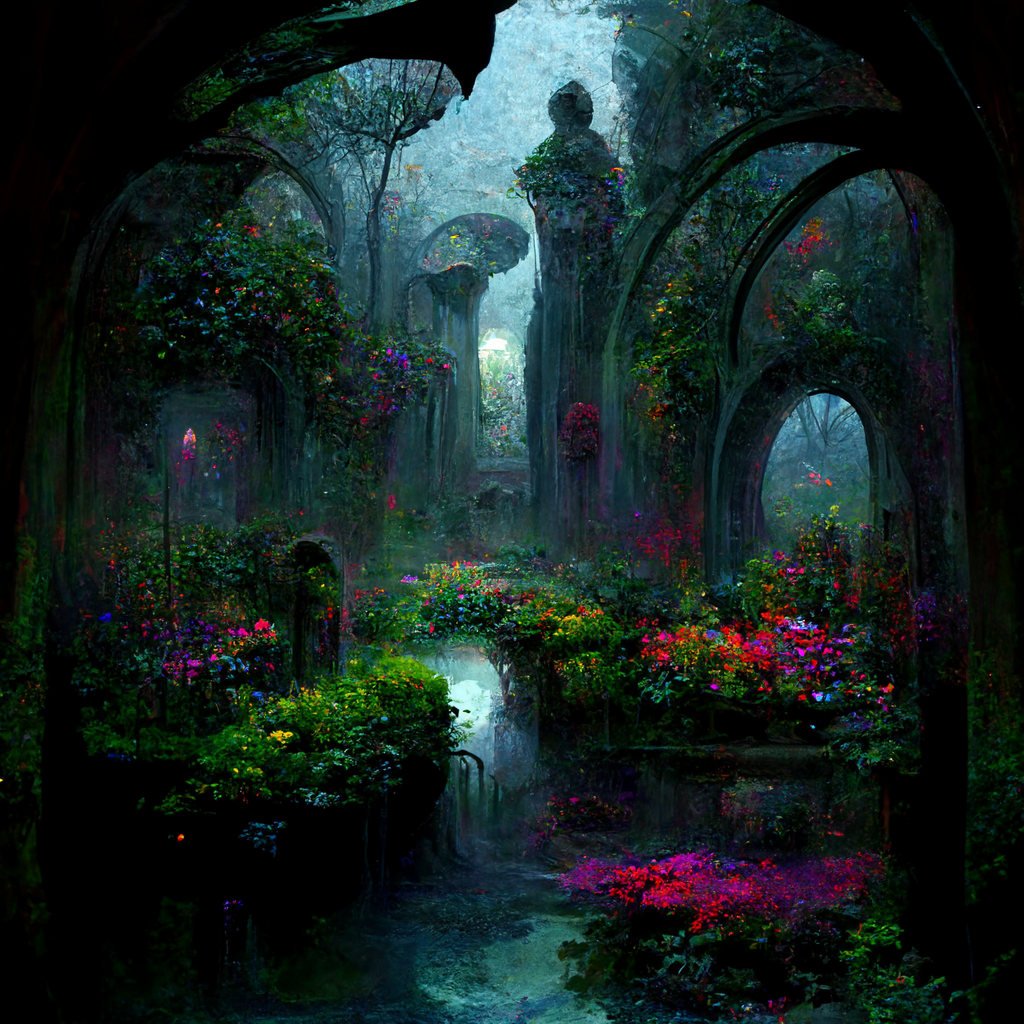 Mystic Garden #45 NFT on Algorand