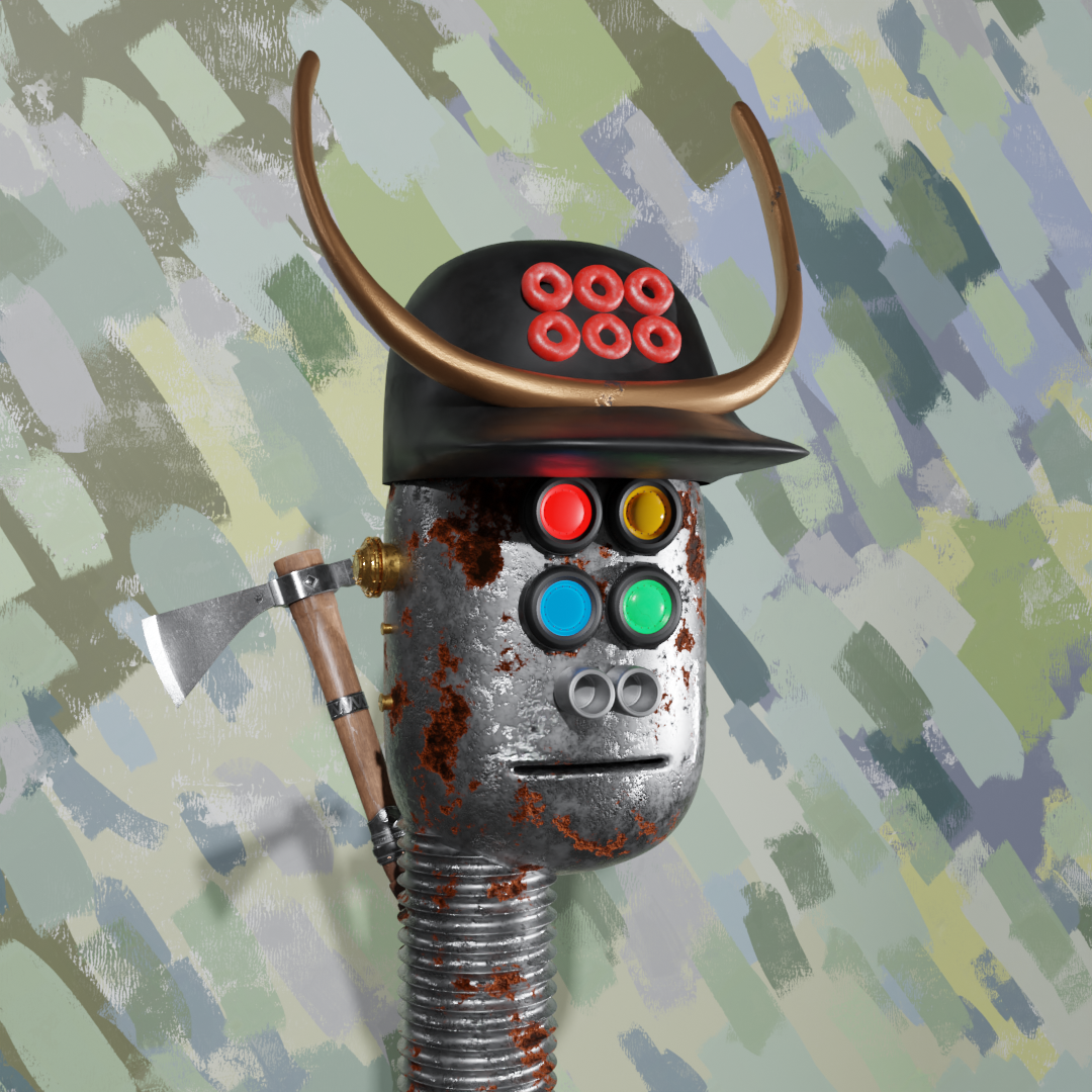 Industrial Punk Legendary #525 NFT on Algorand