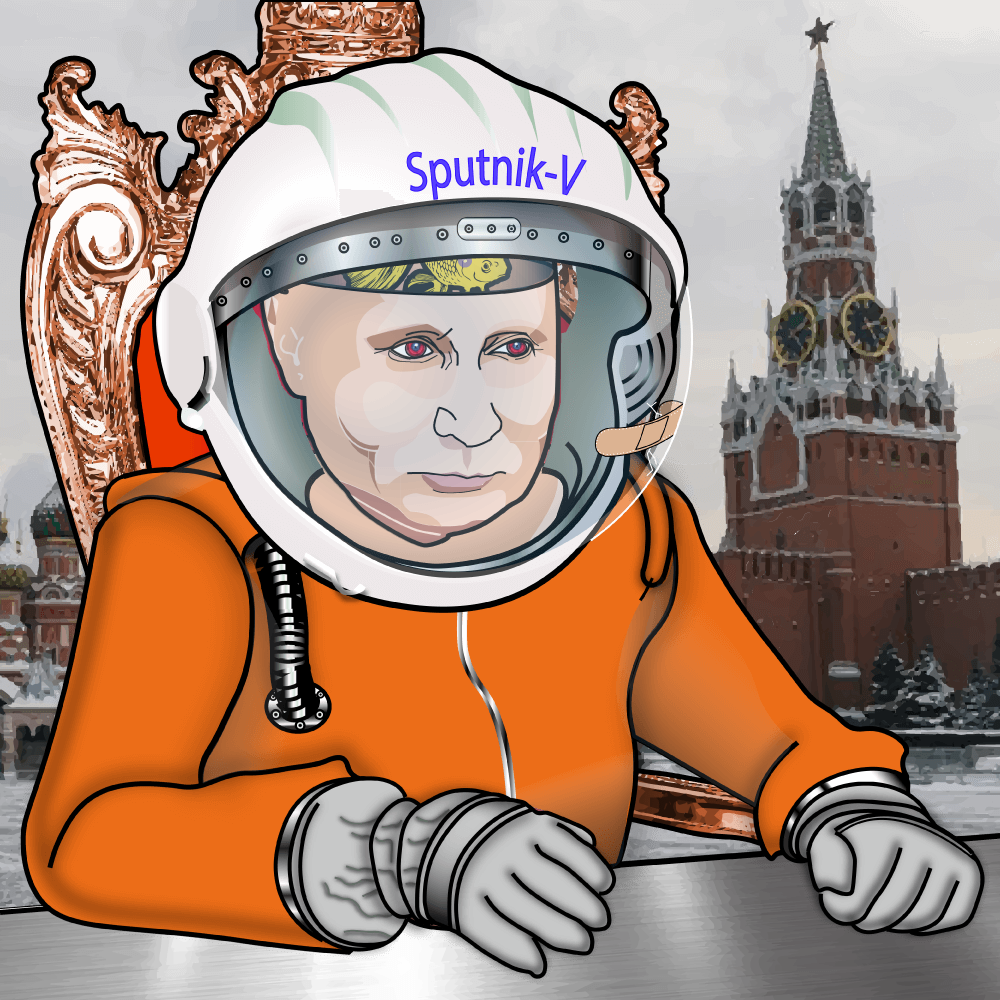 Dead Putin Society #214 NFT on Algorand