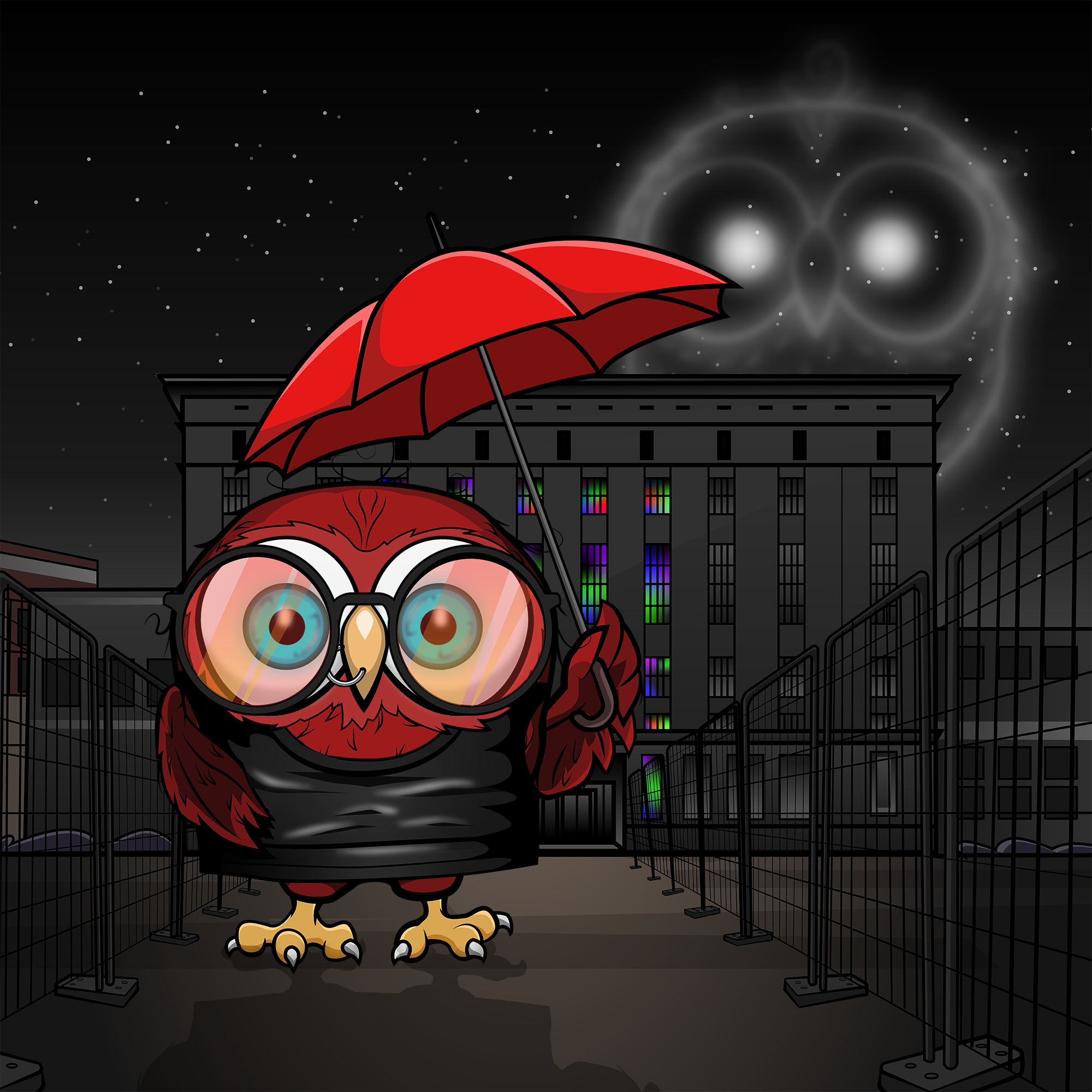 cryptOOwl 080 NFT on Algorand