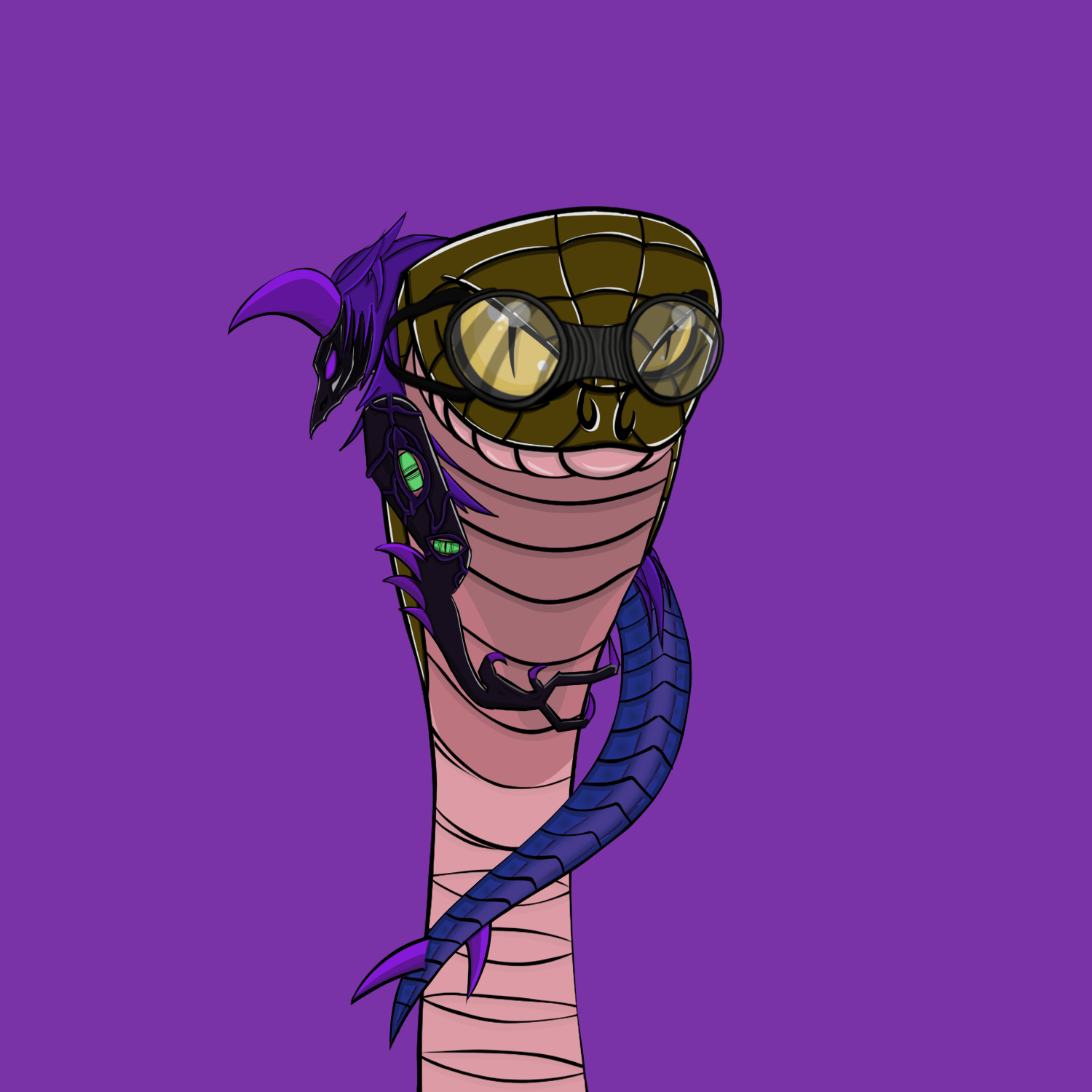 The Snake Cartel #115 NFT on Algorand