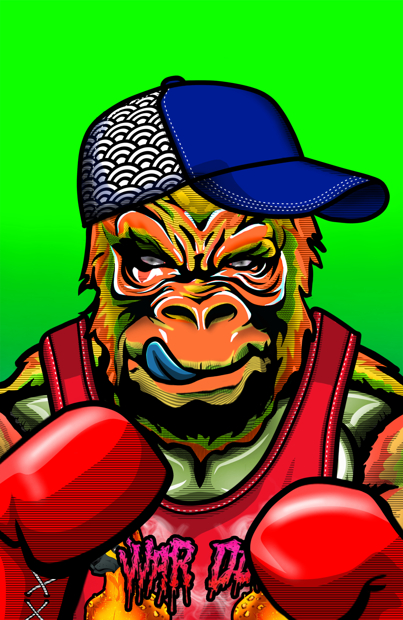 Gangster Gorilla 674 NFT on Algorand