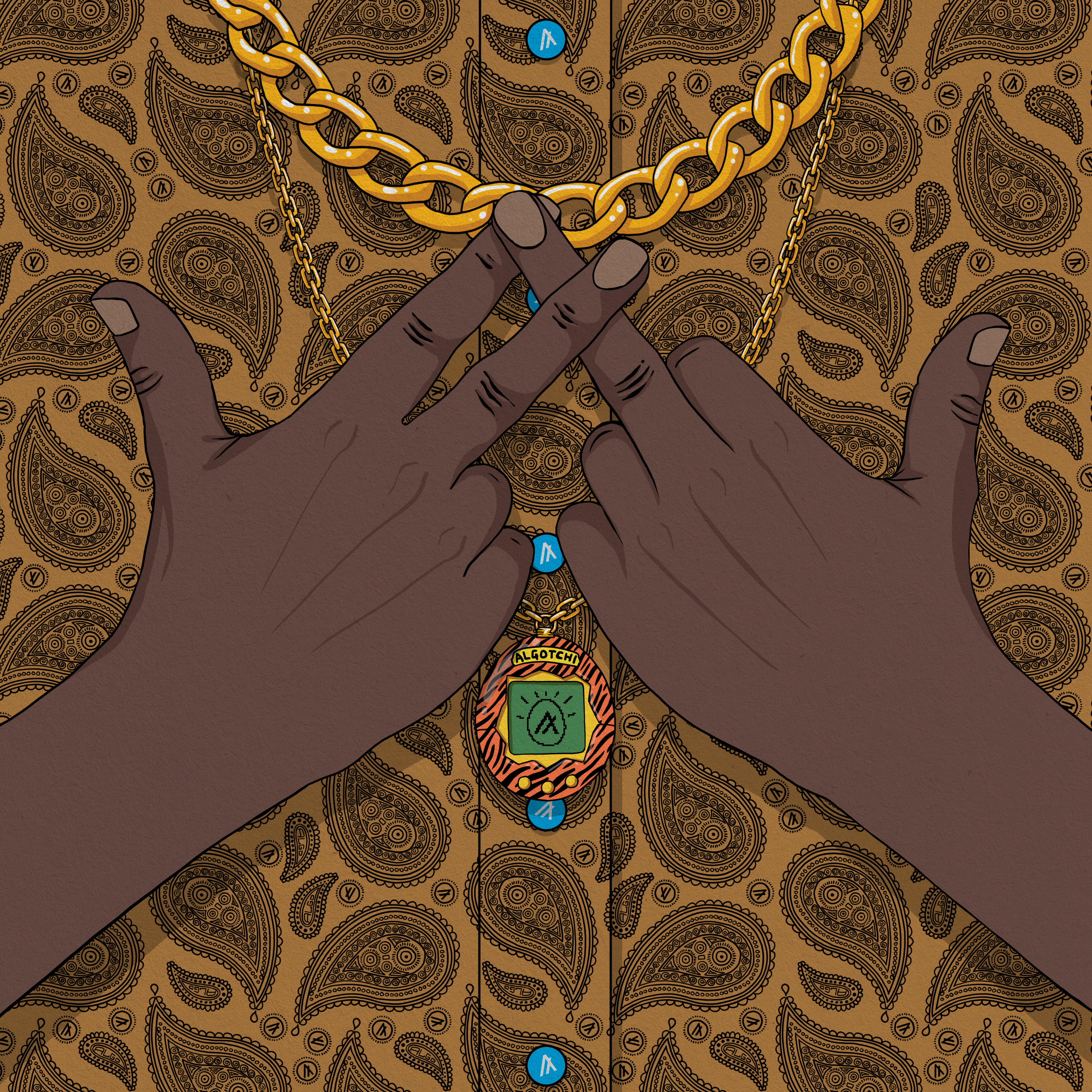 Algo Hands #0012 NFT on Algorand