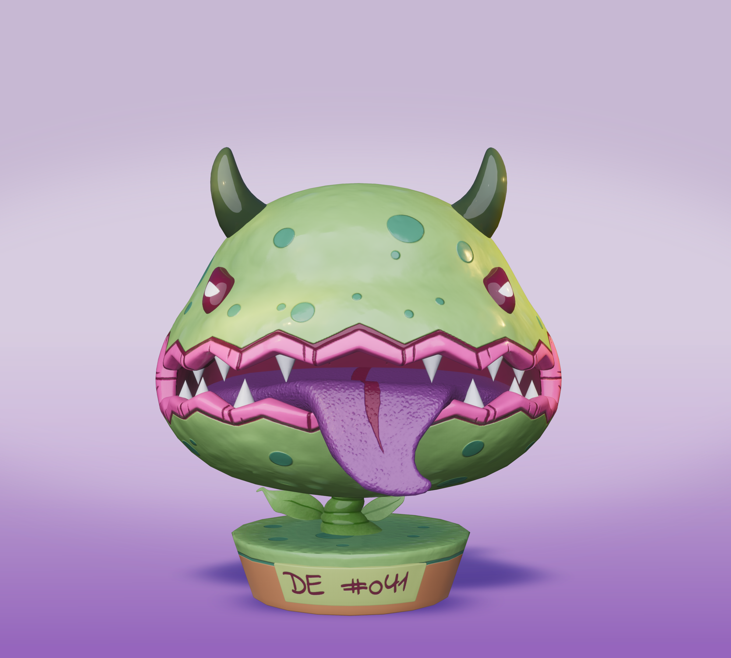Dragon Embryo : Man-Eating plant NFT on Algorand