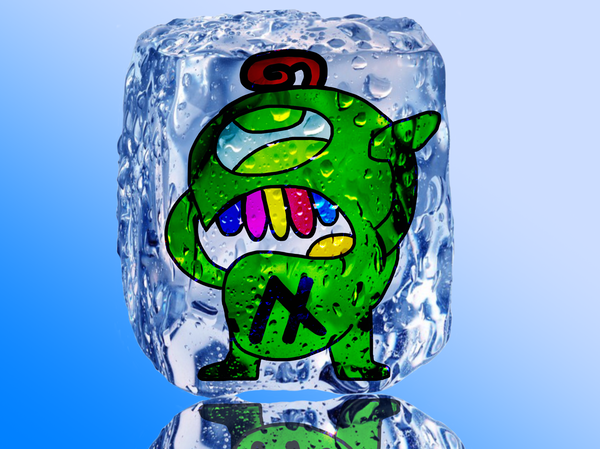 Image of Ice Cubed Algo Monster Gosh