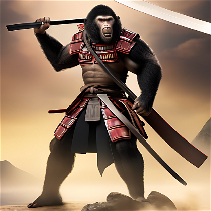 Samurai Ape #24