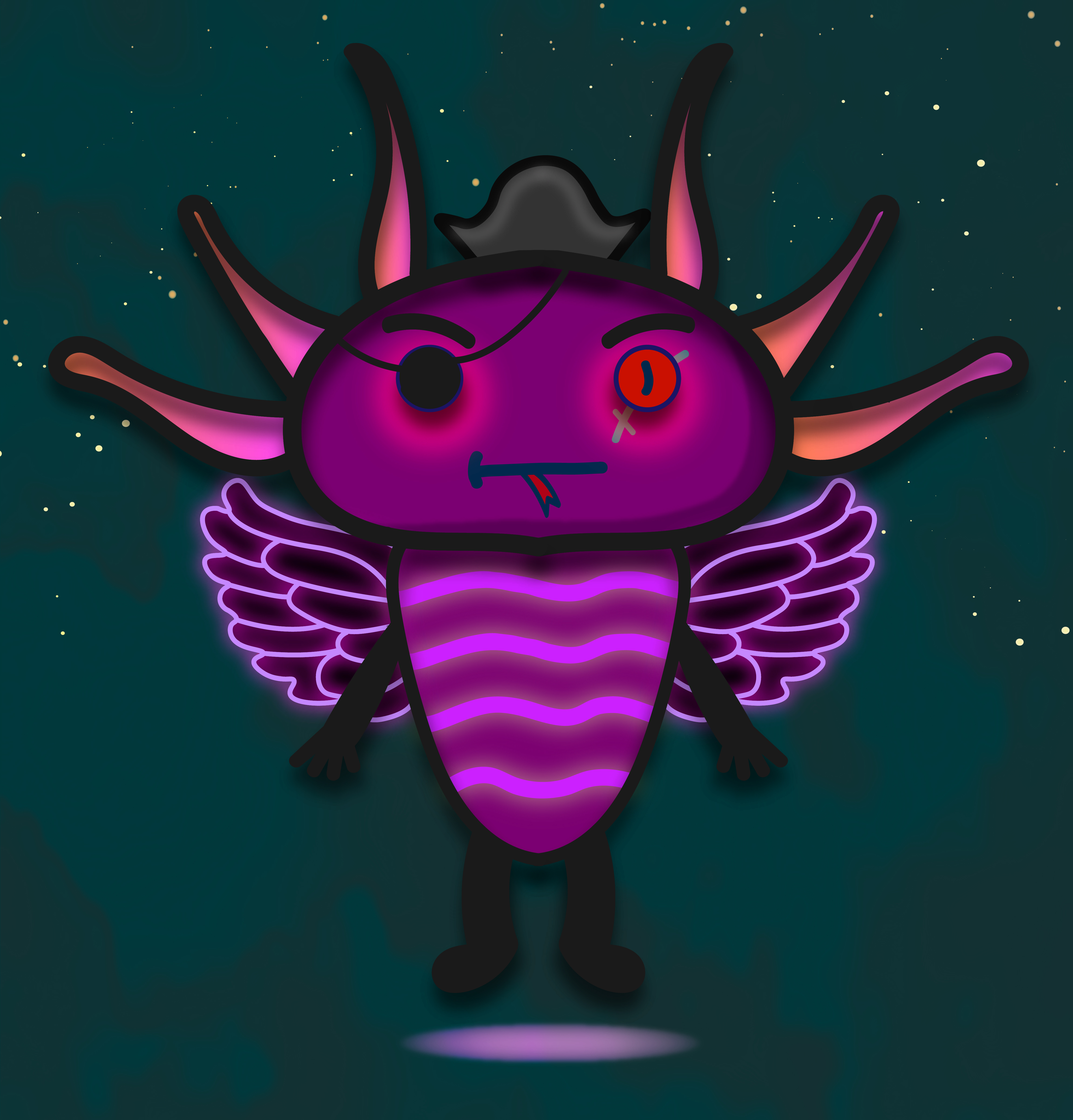 The Algoxolotl #21 NFT on Algorand