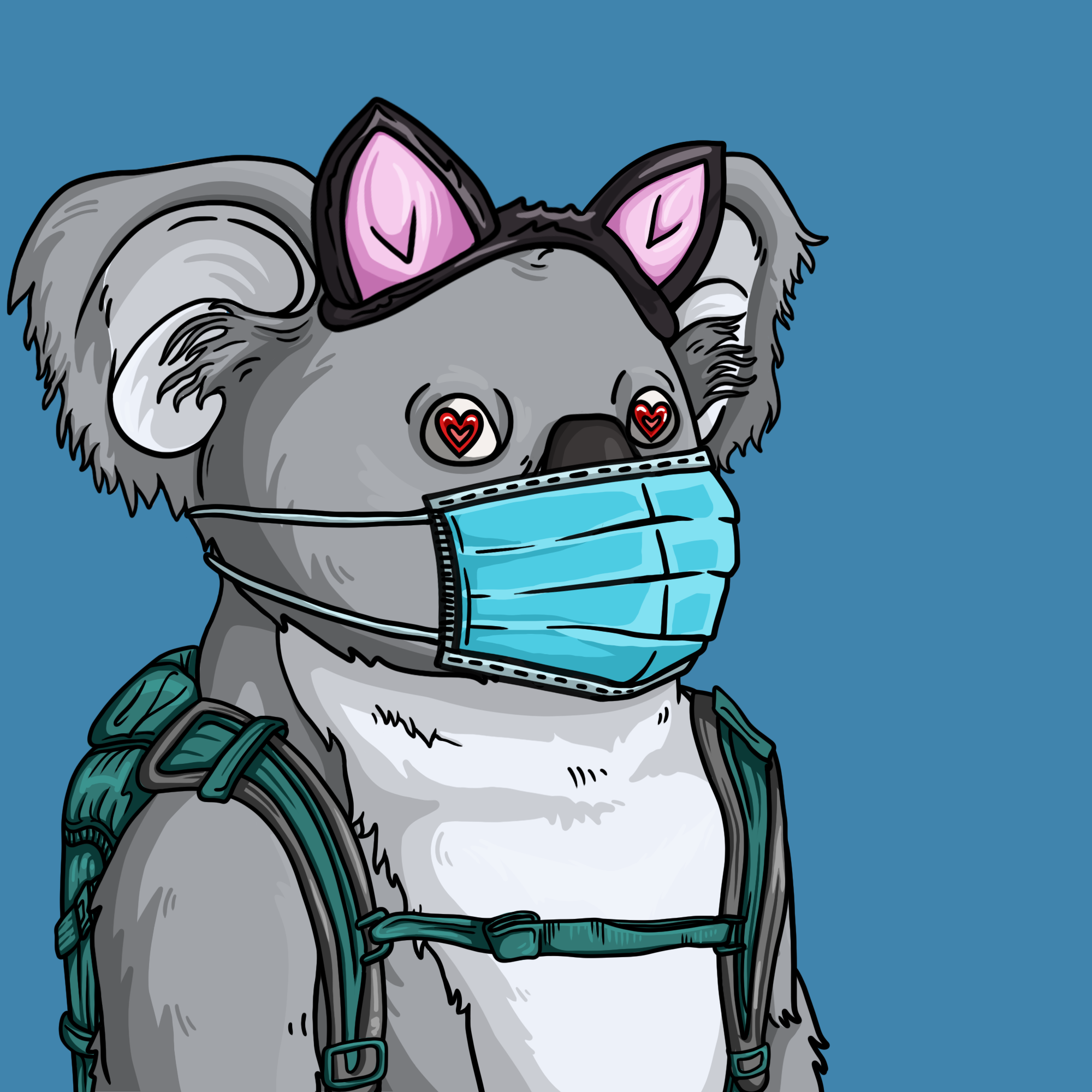 Wildlife Warrior Koala #163 NFT on Algorand