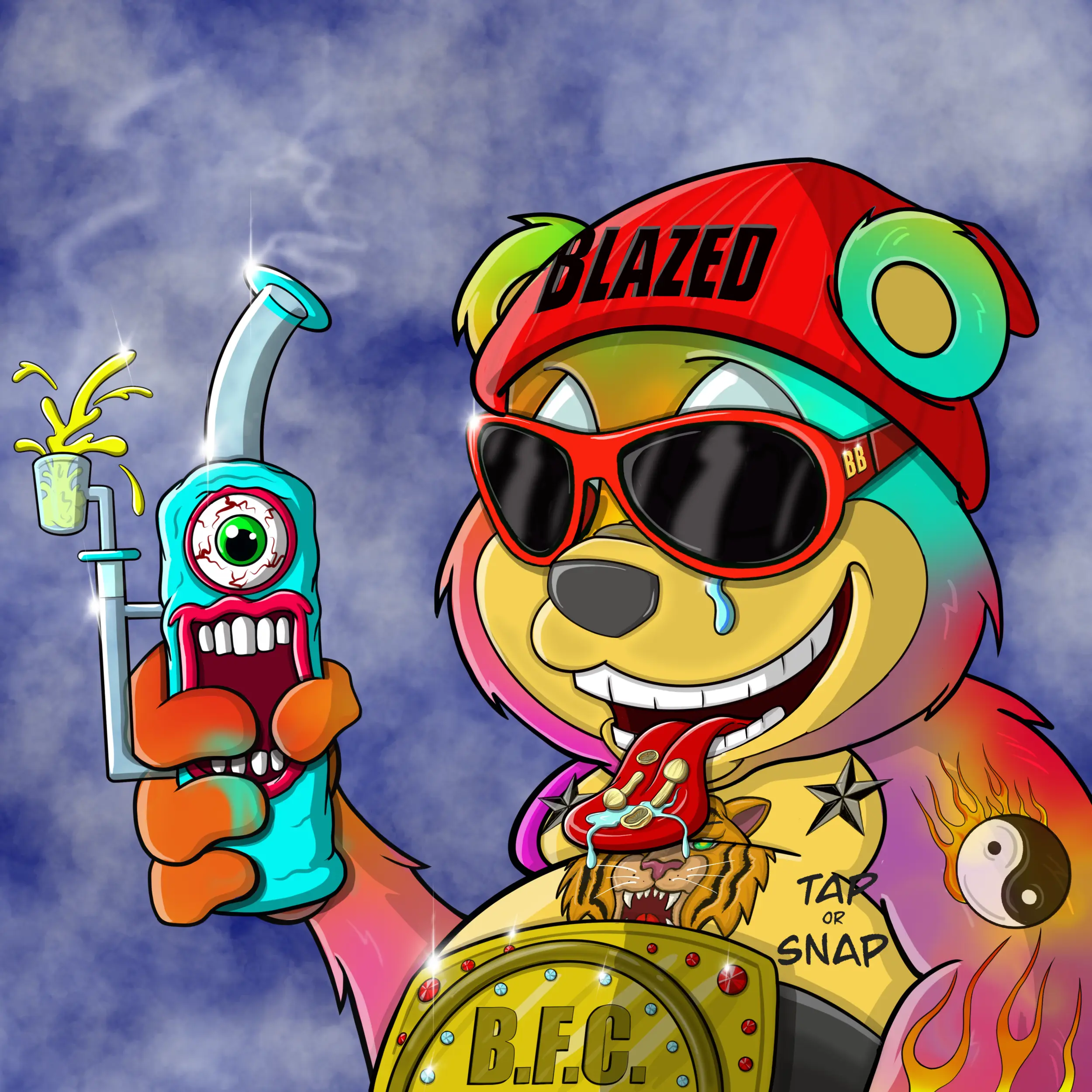 Burnin Bears #760 NFT on Algorand