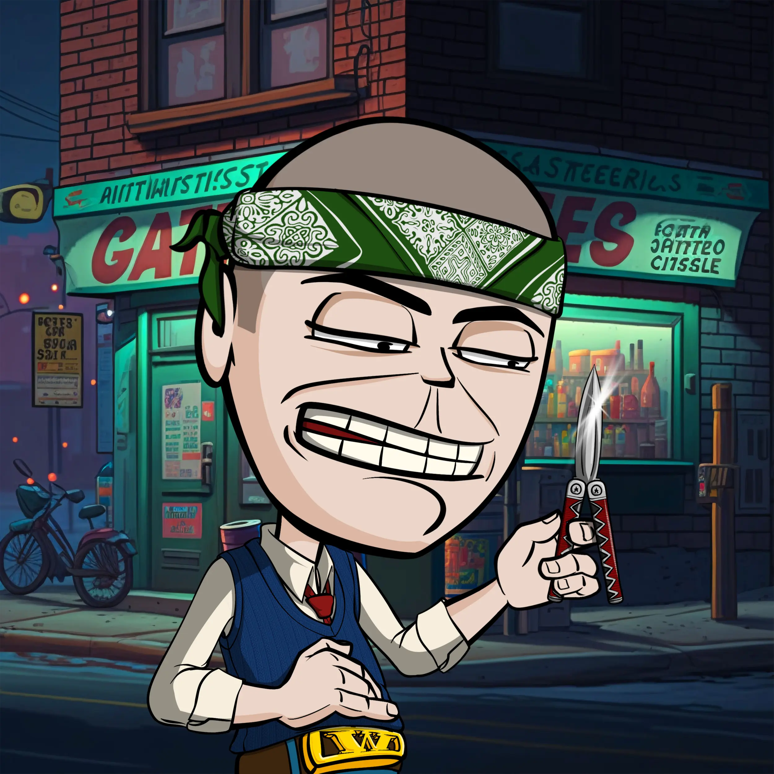 CoolCockGangs #338 NFT on Algorand