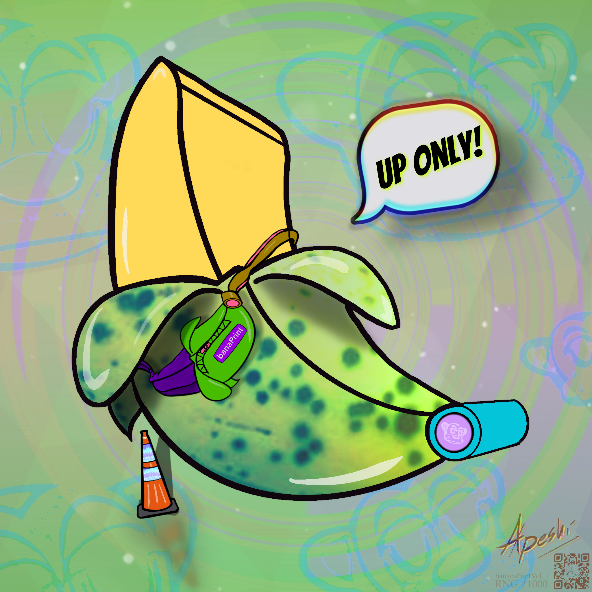 bananaPrint_Collection #399 NFT on Algorand