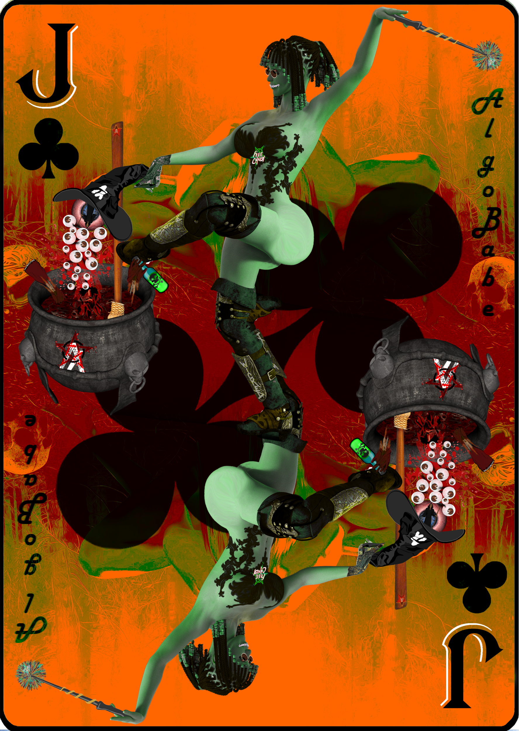 AlgoBabe #454 NFT on Algorand