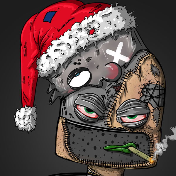 An image of Santa Bot Head