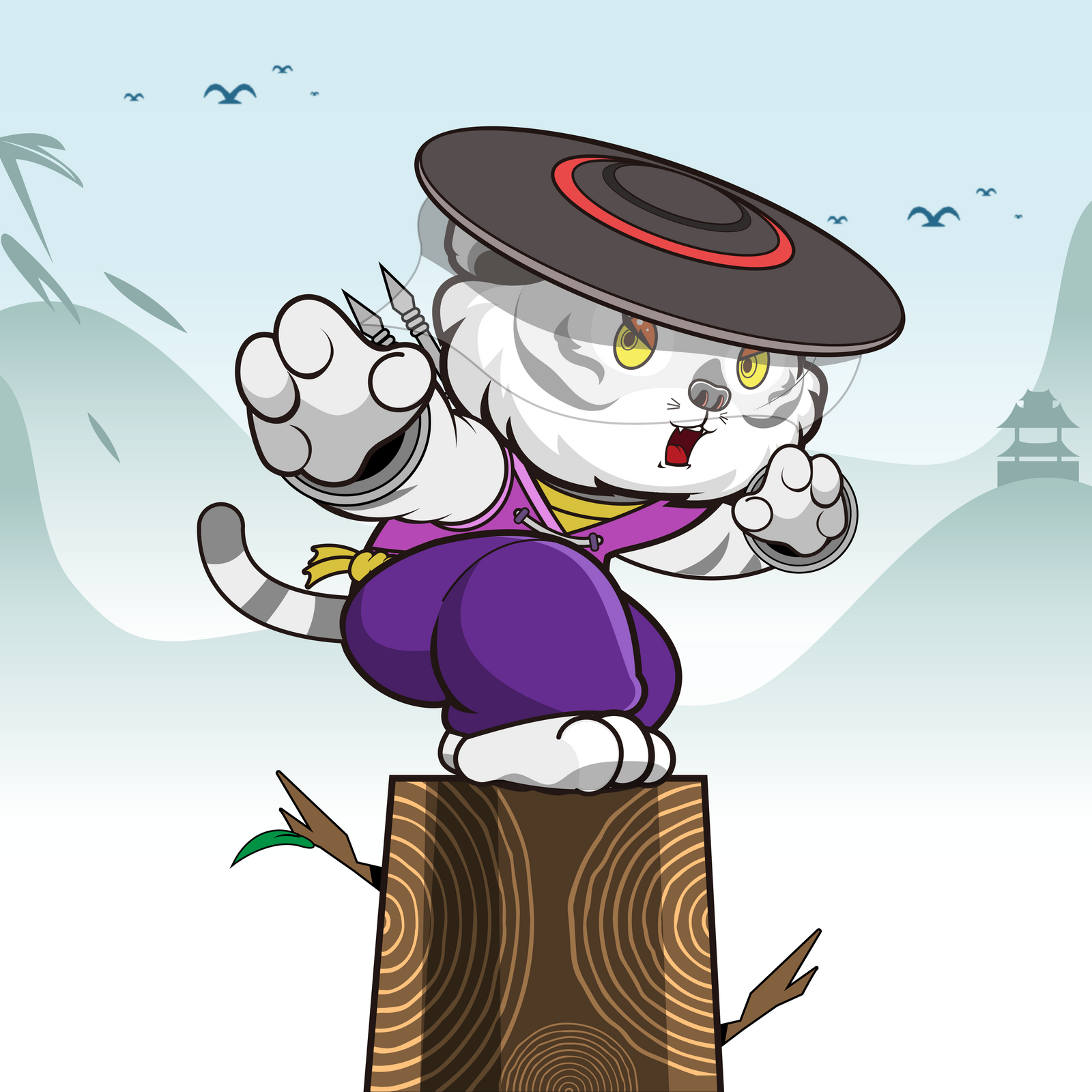 Wushu Chi #1063 NFT on Algorand