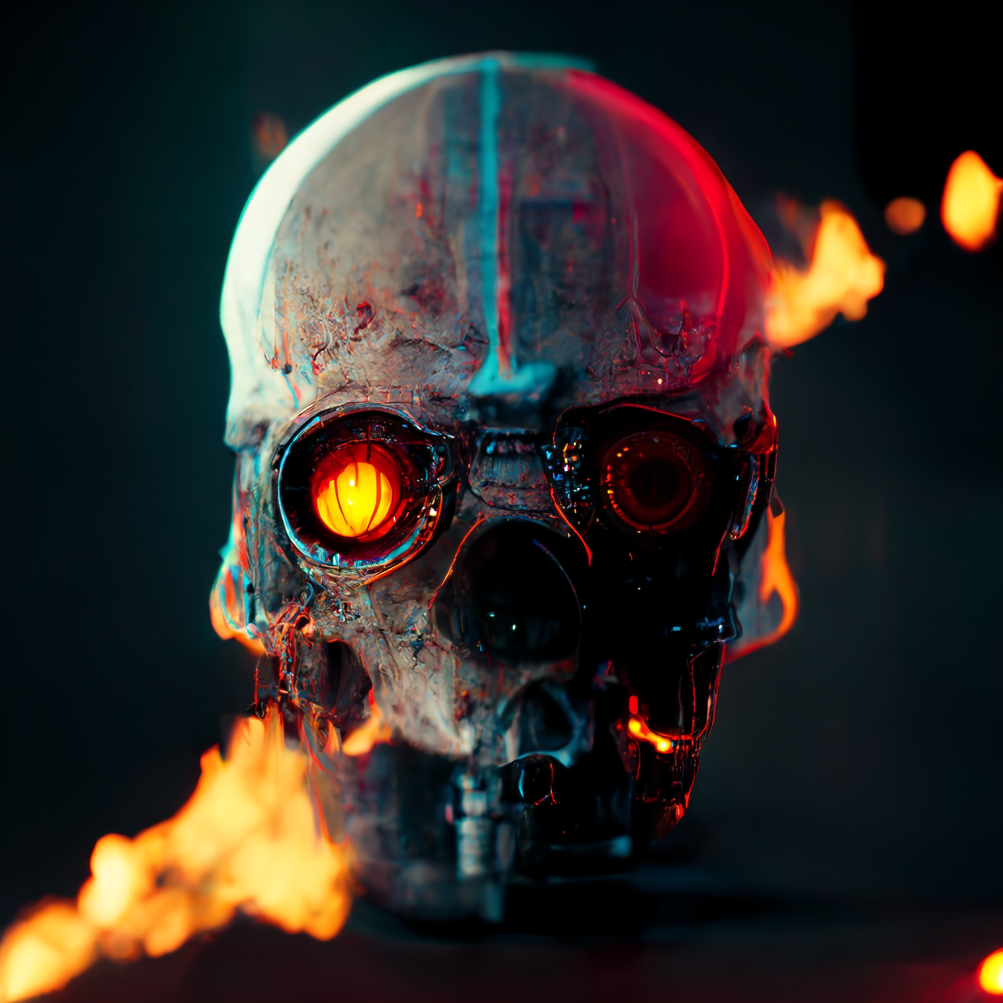 Cyber Skull #11