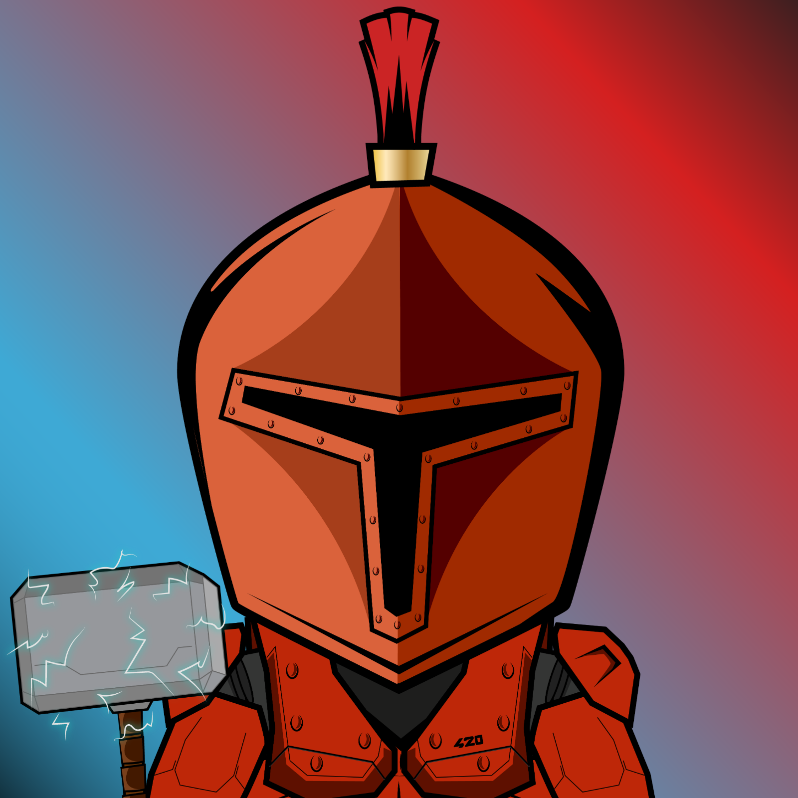 Little Knights #302 NFT on Algorand