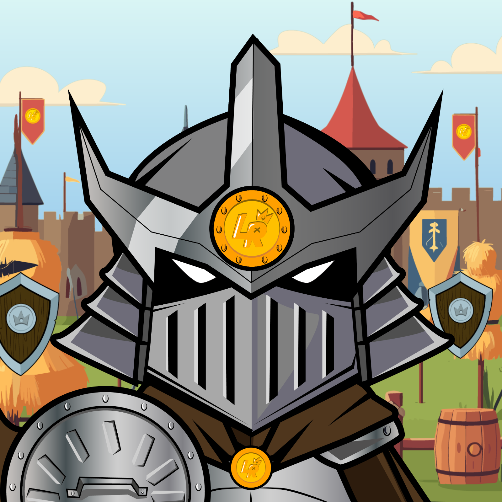 Little Knights #322 NFT on Algorand