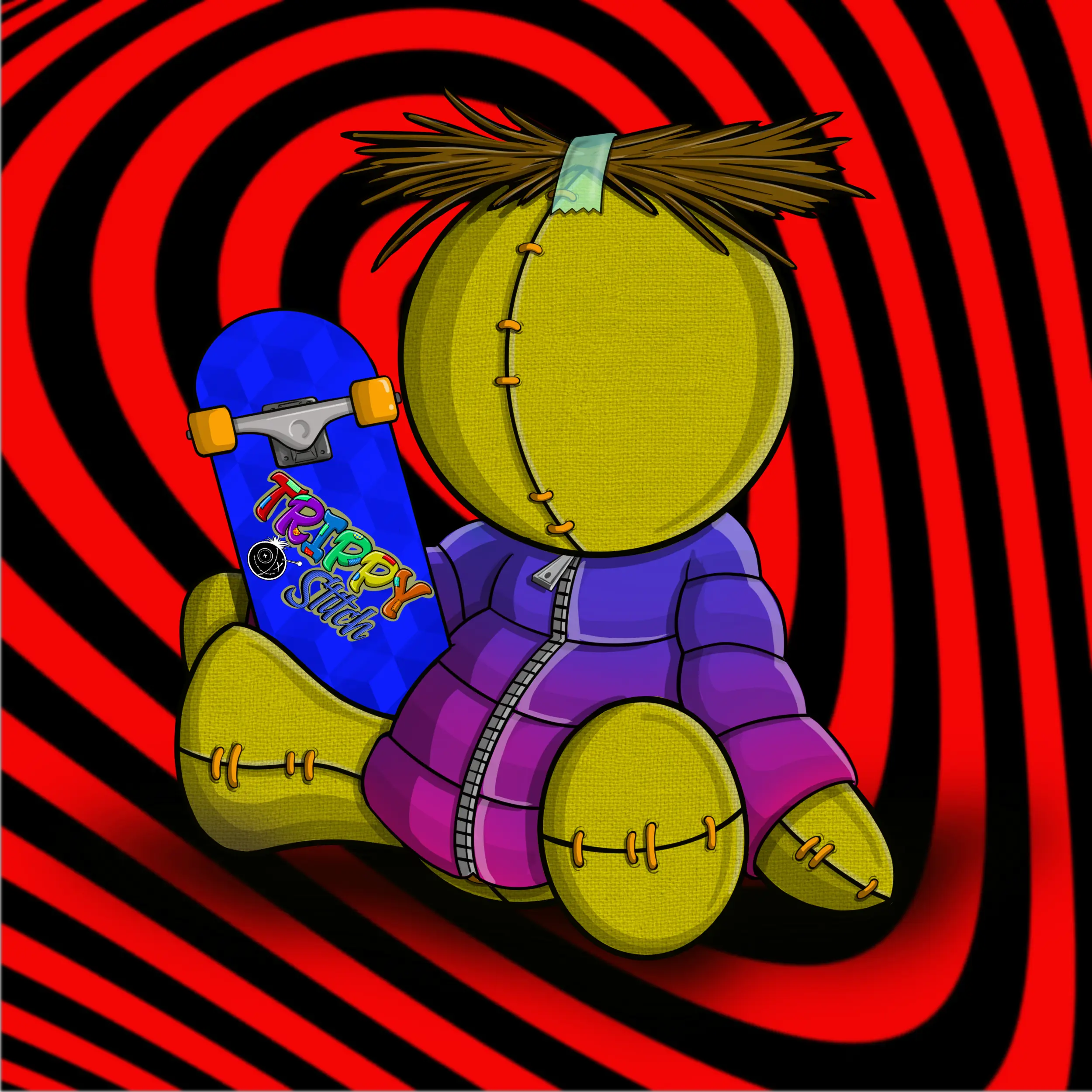 Trippy Stitch #96 NFT on Algorand