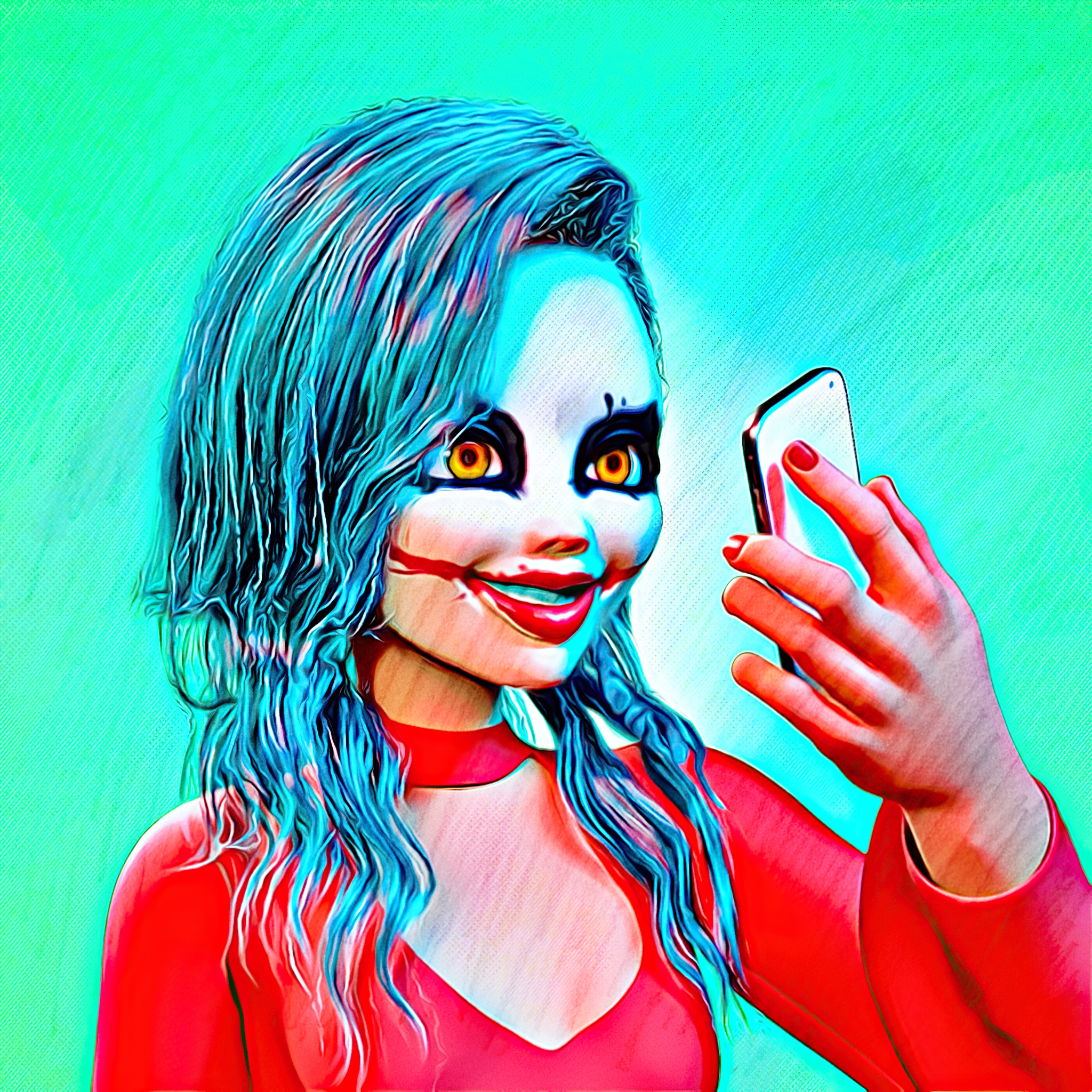 Crypto Selfies014(Halloween) NFT on Algorand