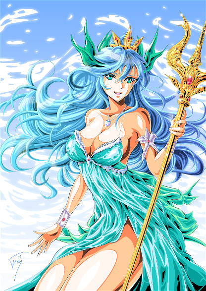 Old Goddess Poseidon
