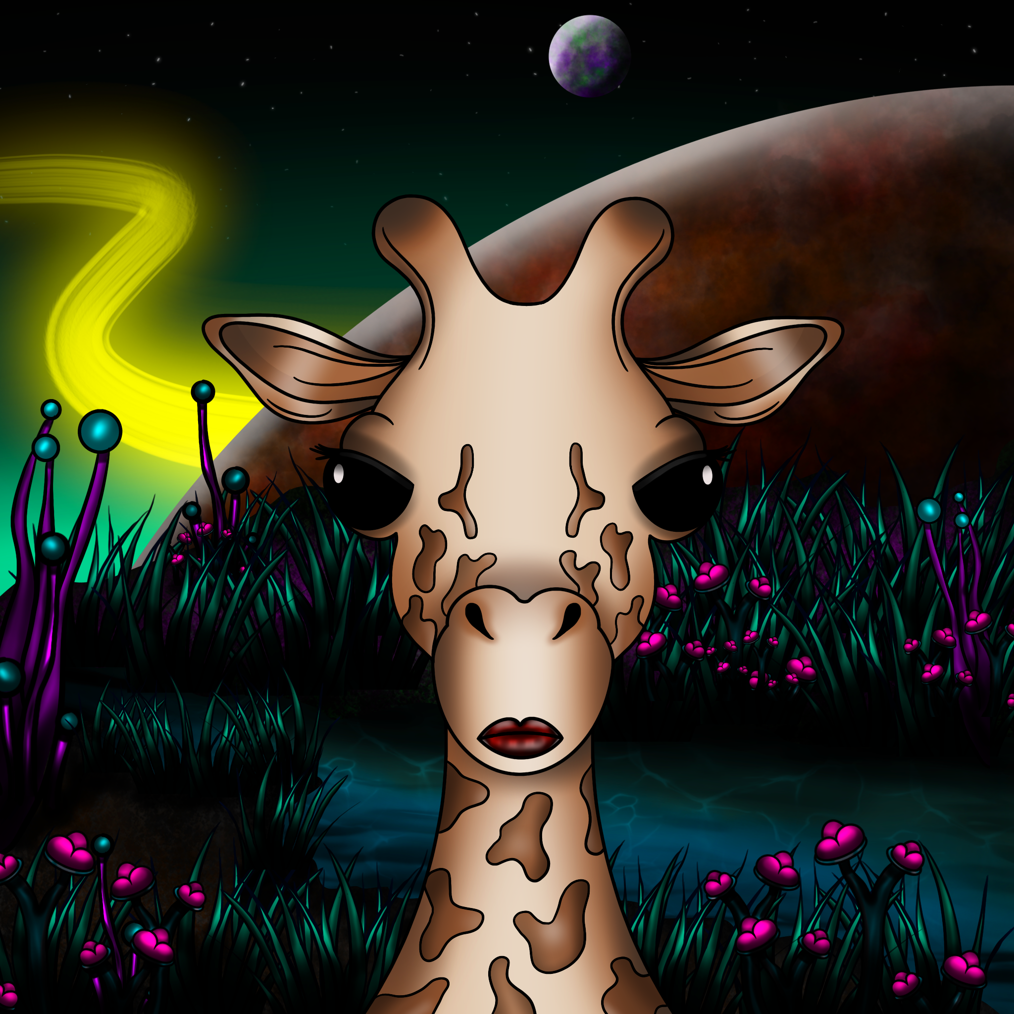 Cool Giraffe Gen2 #340 NFT on Algorand