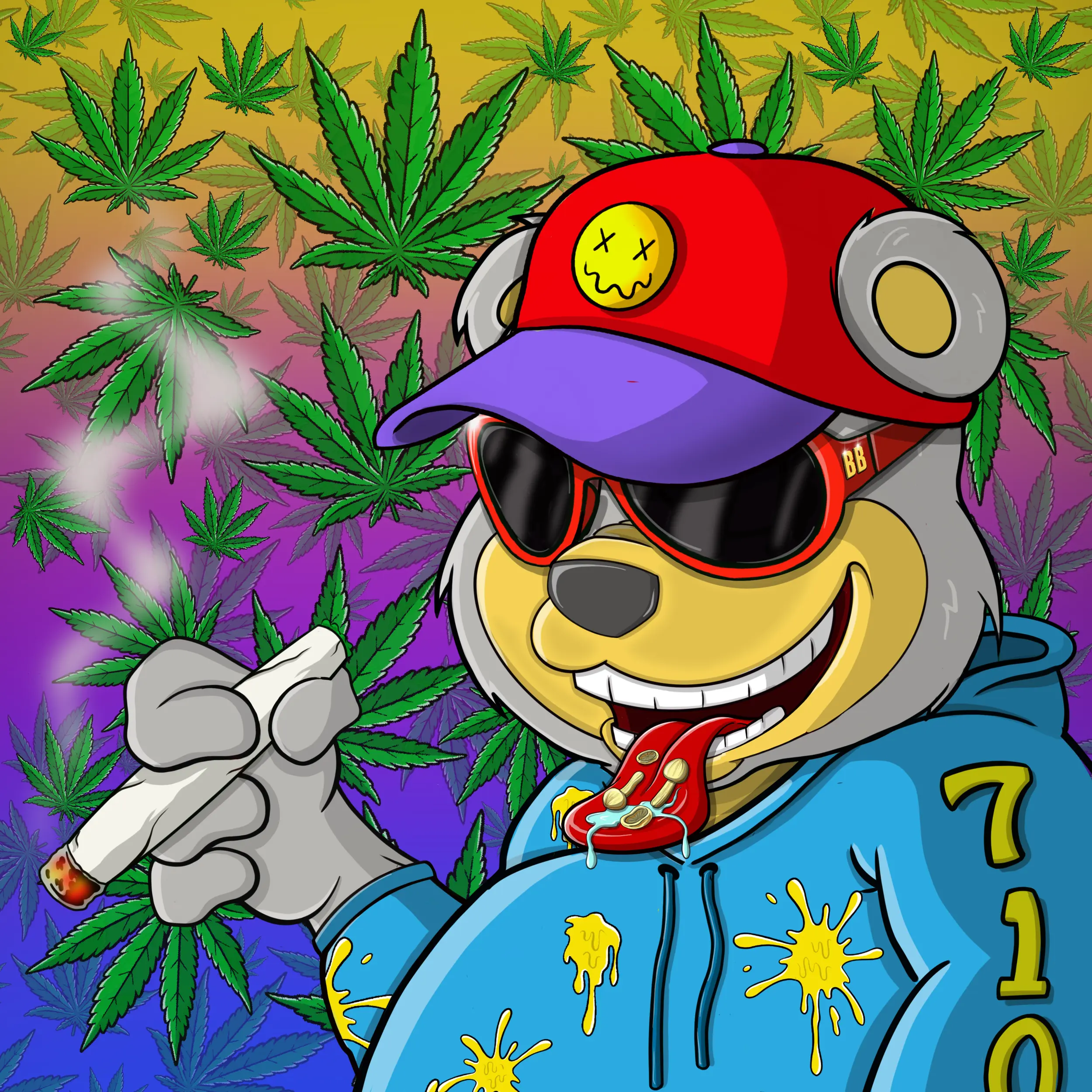 Burnin Bears #1394 NFT on Algorand