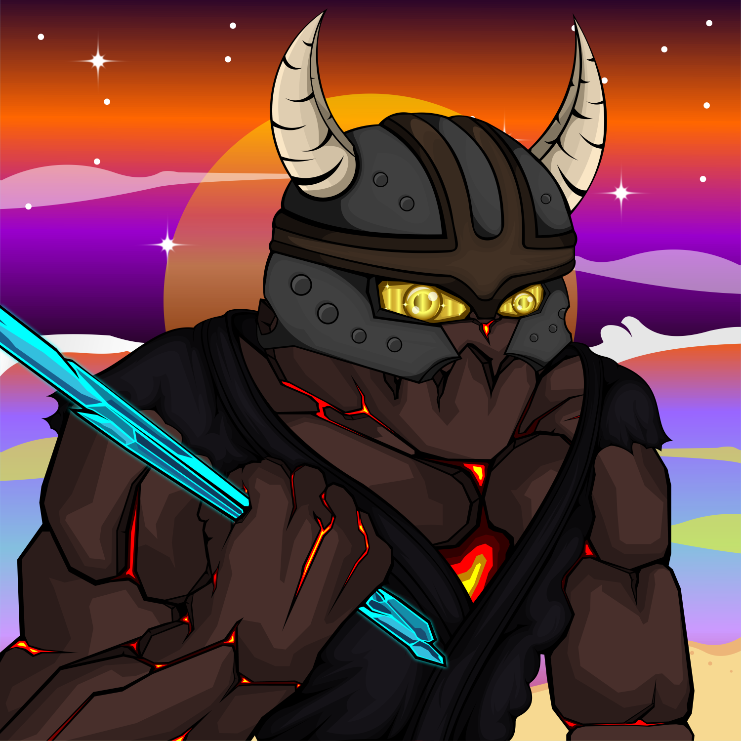 KRAX THE ALGOLEM 1243 NFT on Algorand