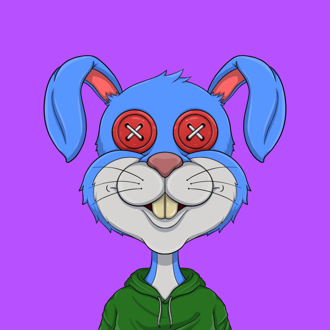 Addict Rabbit Gang 1444 NFT on Algorand