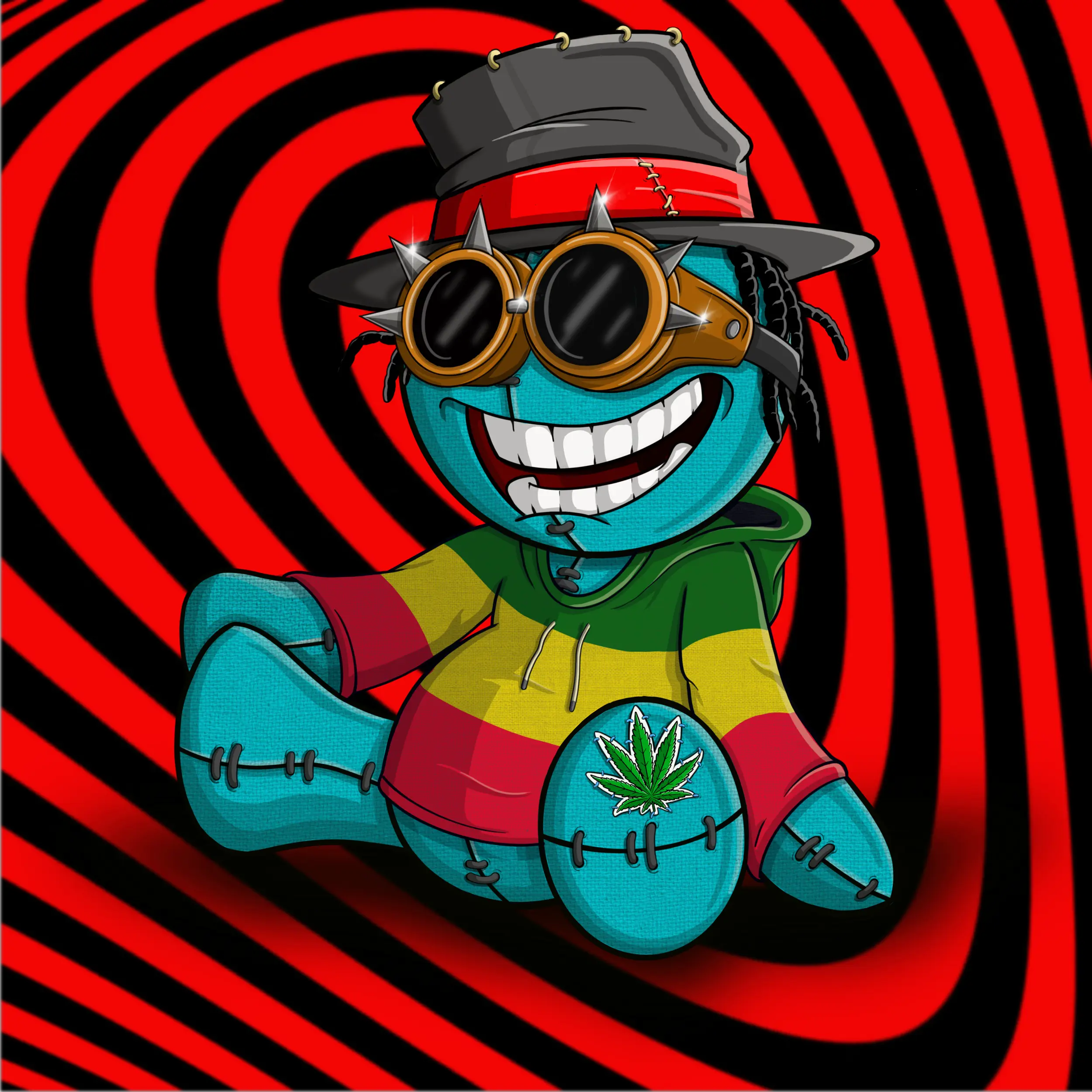 Trippy Stitch #746 NFT on Algorand