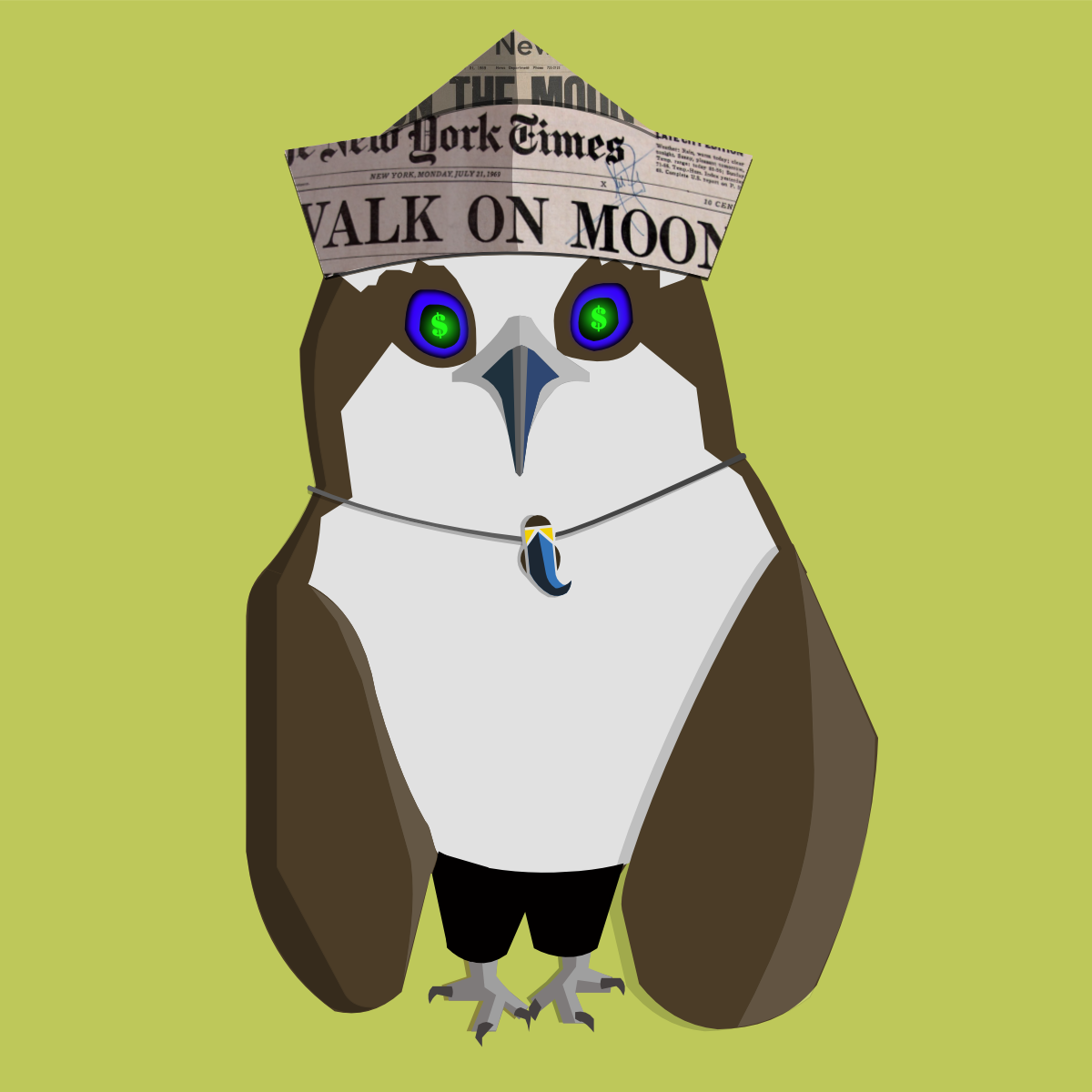 Baby Osprey #1025 NFT on Algorand