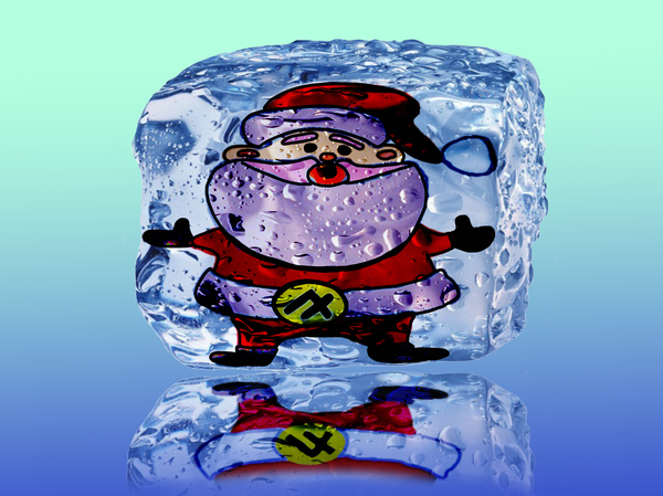 An image of Ice Cubed Algo Santa