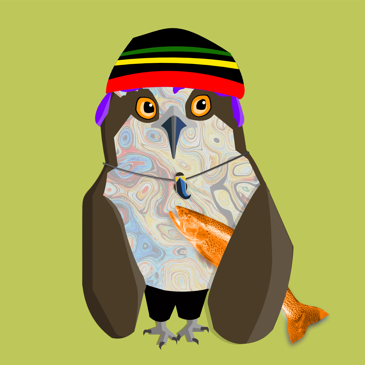 Baby Osprey #1375 NFT on Algorand