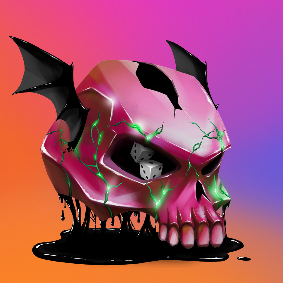 AlgoSkull #2246 NFT on Algorand