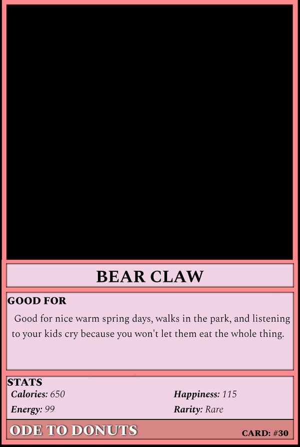 Image of #30 Bear Claw